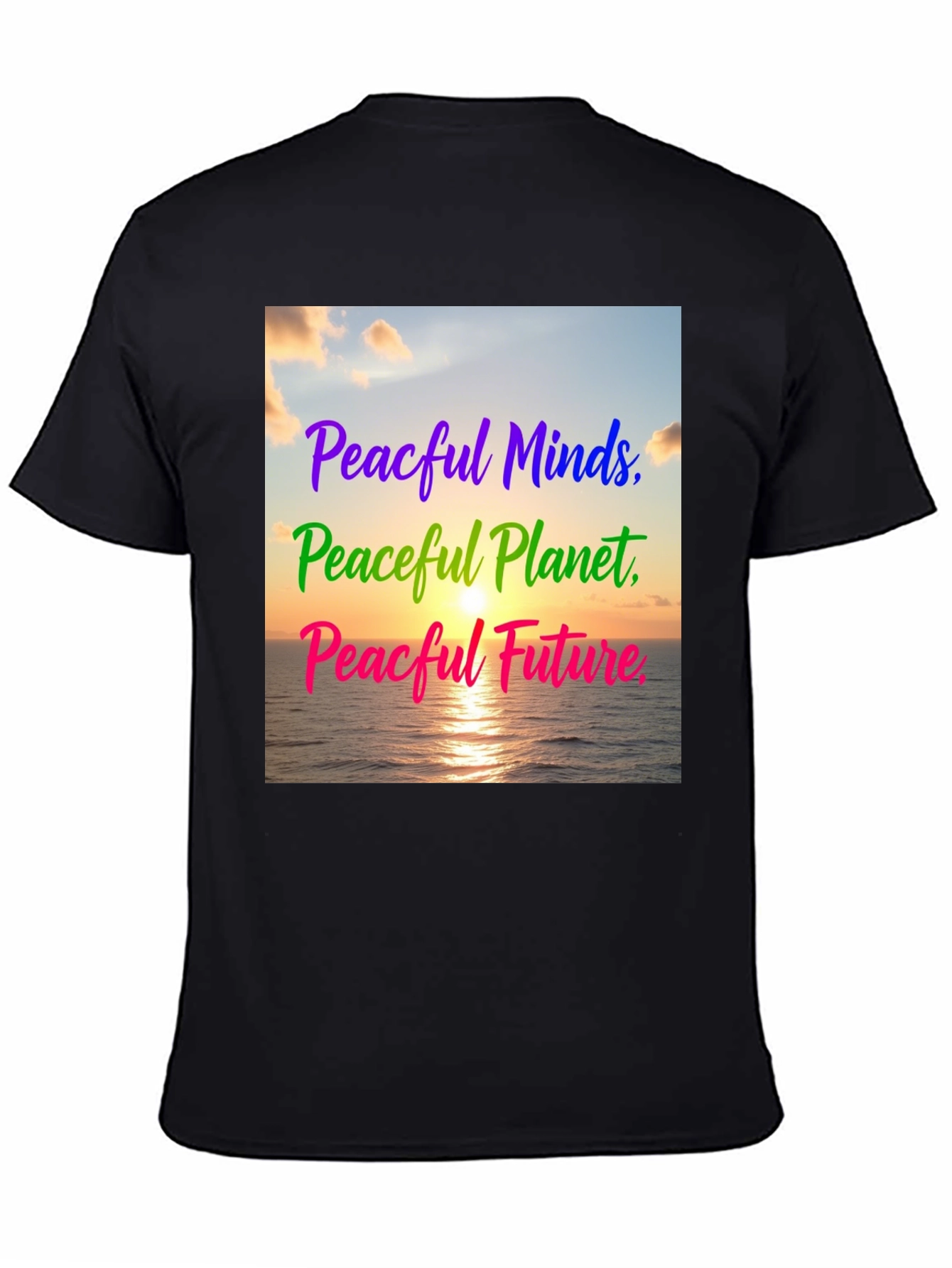 Peaceful Minds T-Shirt: Inspirational Graphic Tee