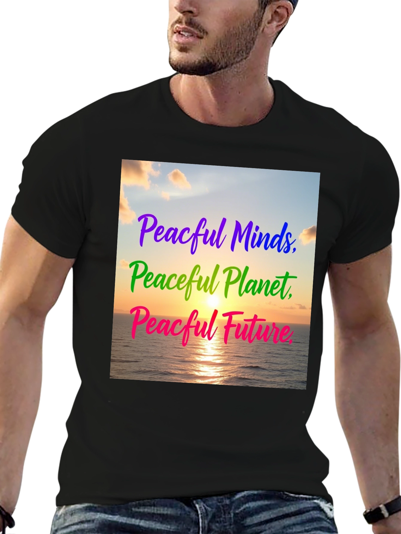 Peaceful Minds T-Shirt: Inspirational Graphic Tee