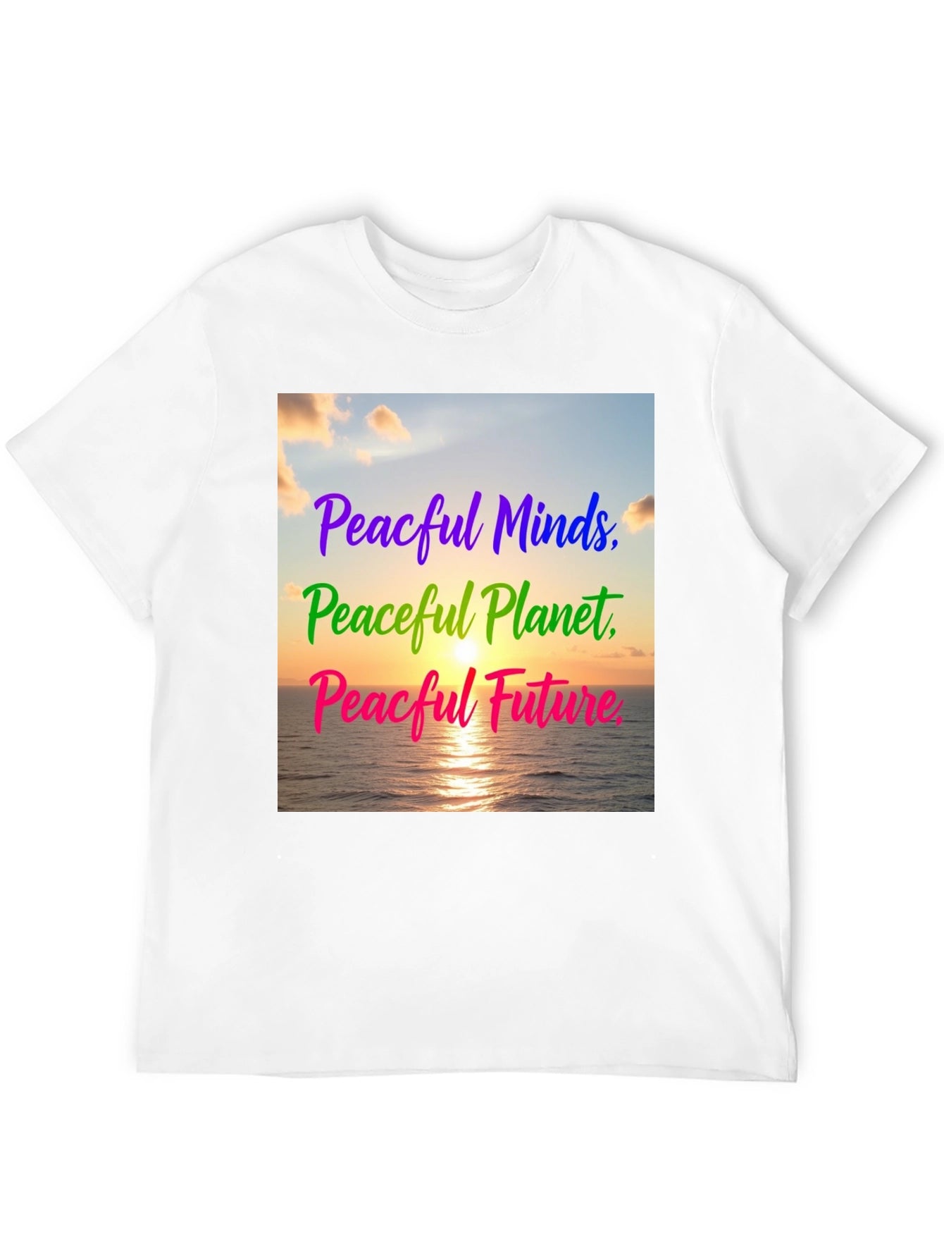 Peaceful Minds T-Shirt: Inspirational Graphic Tee