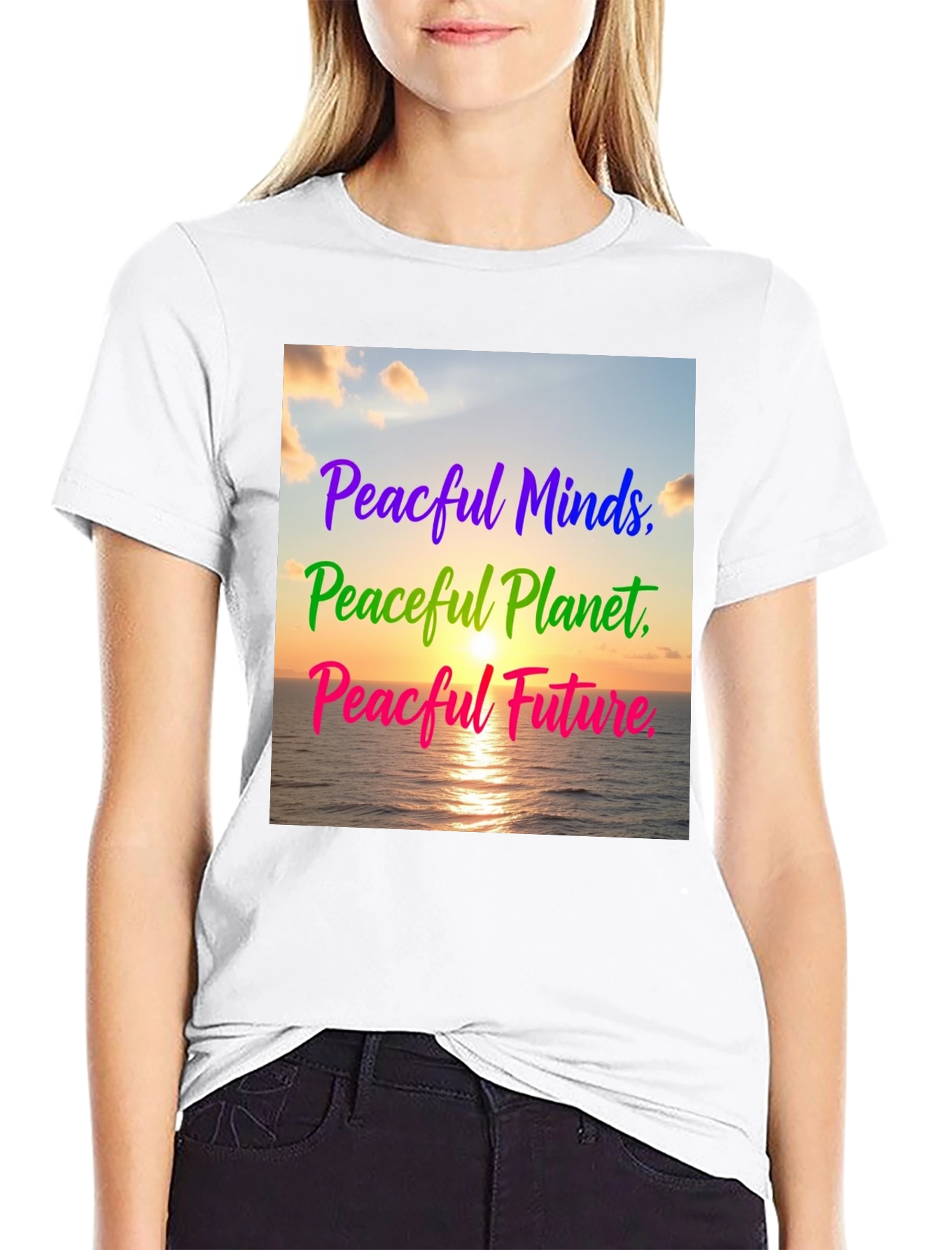 Peaceful Minds T-Shirt: Inspirational Graphic Tee