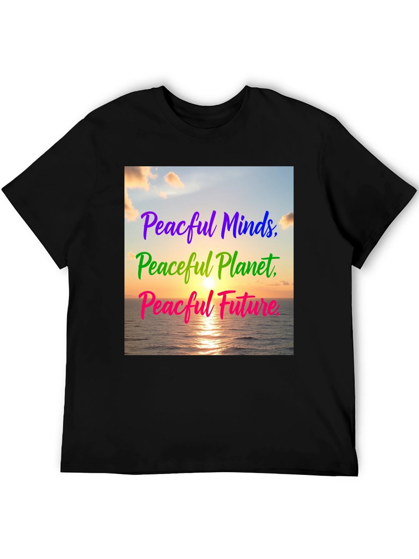 Peaceful Minds T-Shirt: Inspirational Graphic Tee