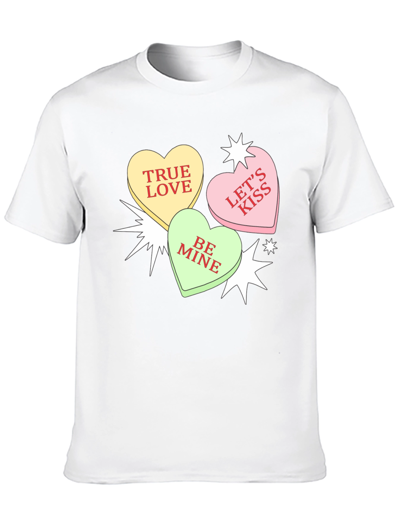 Sweetheart Candy Valentines Day Graphic T-Shirt