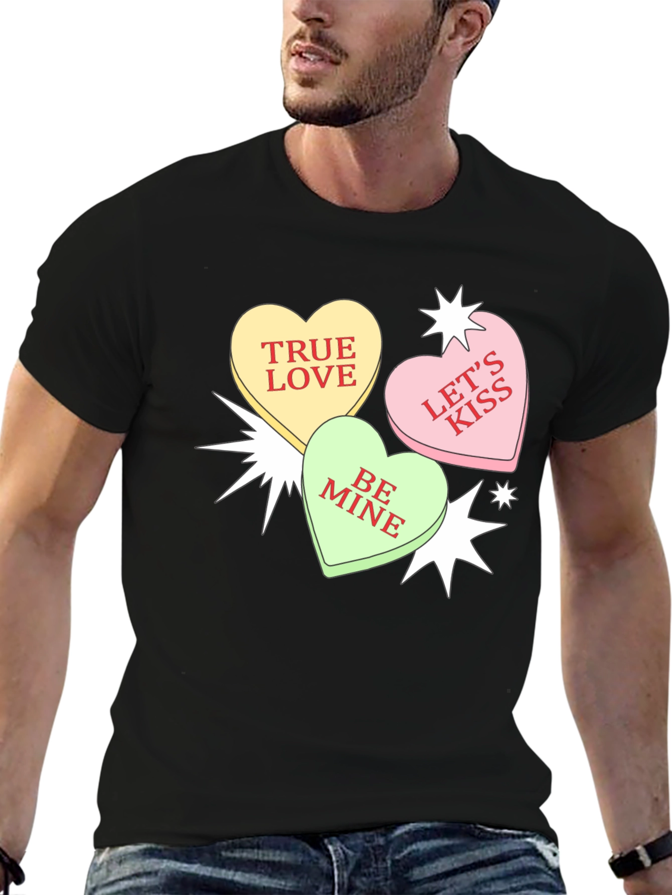 Sweetheart Candy Valentines Day Graphic T-Shirt