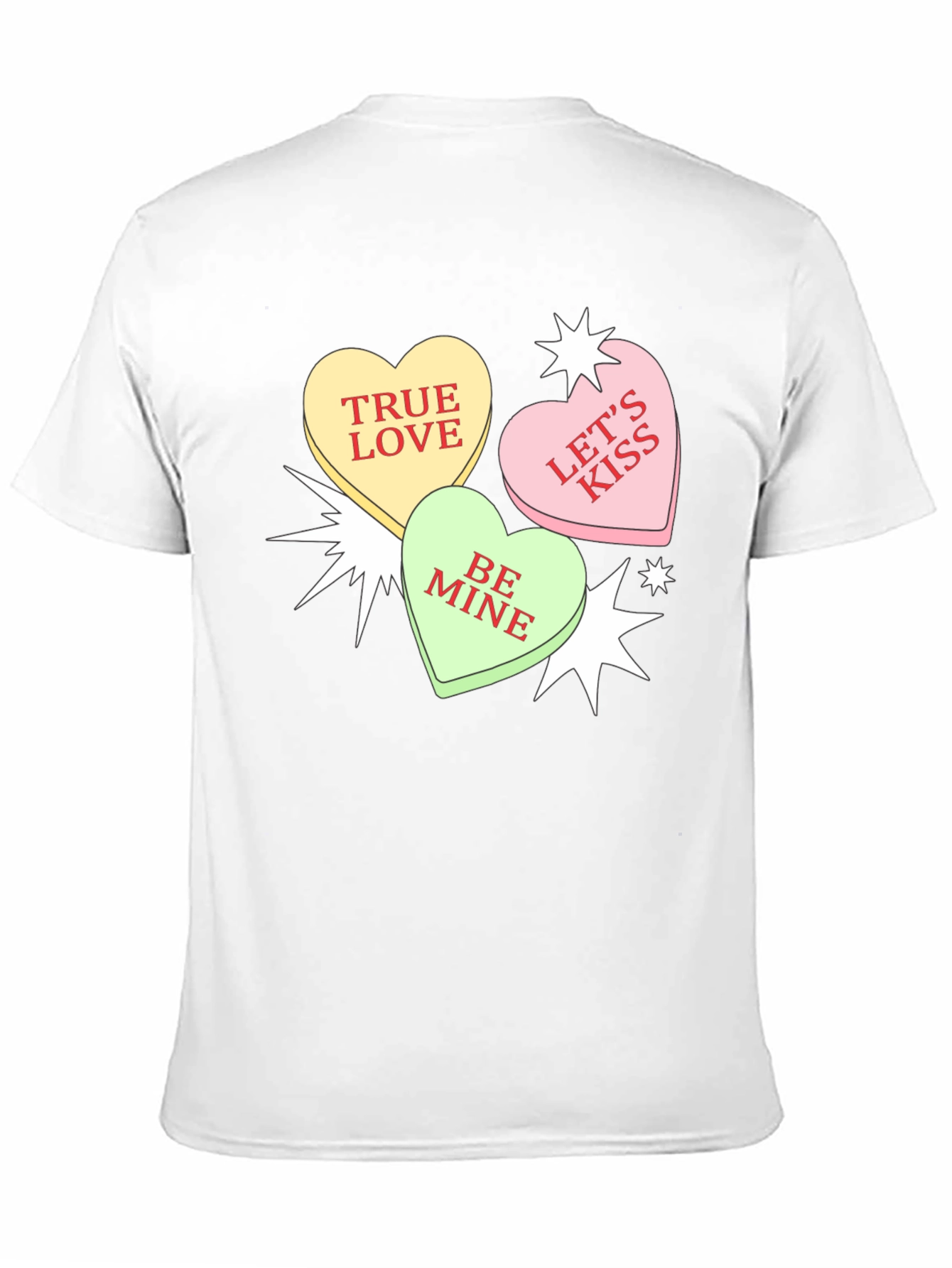Sweetheart Candy Valentines Day Graphic T-Shirt