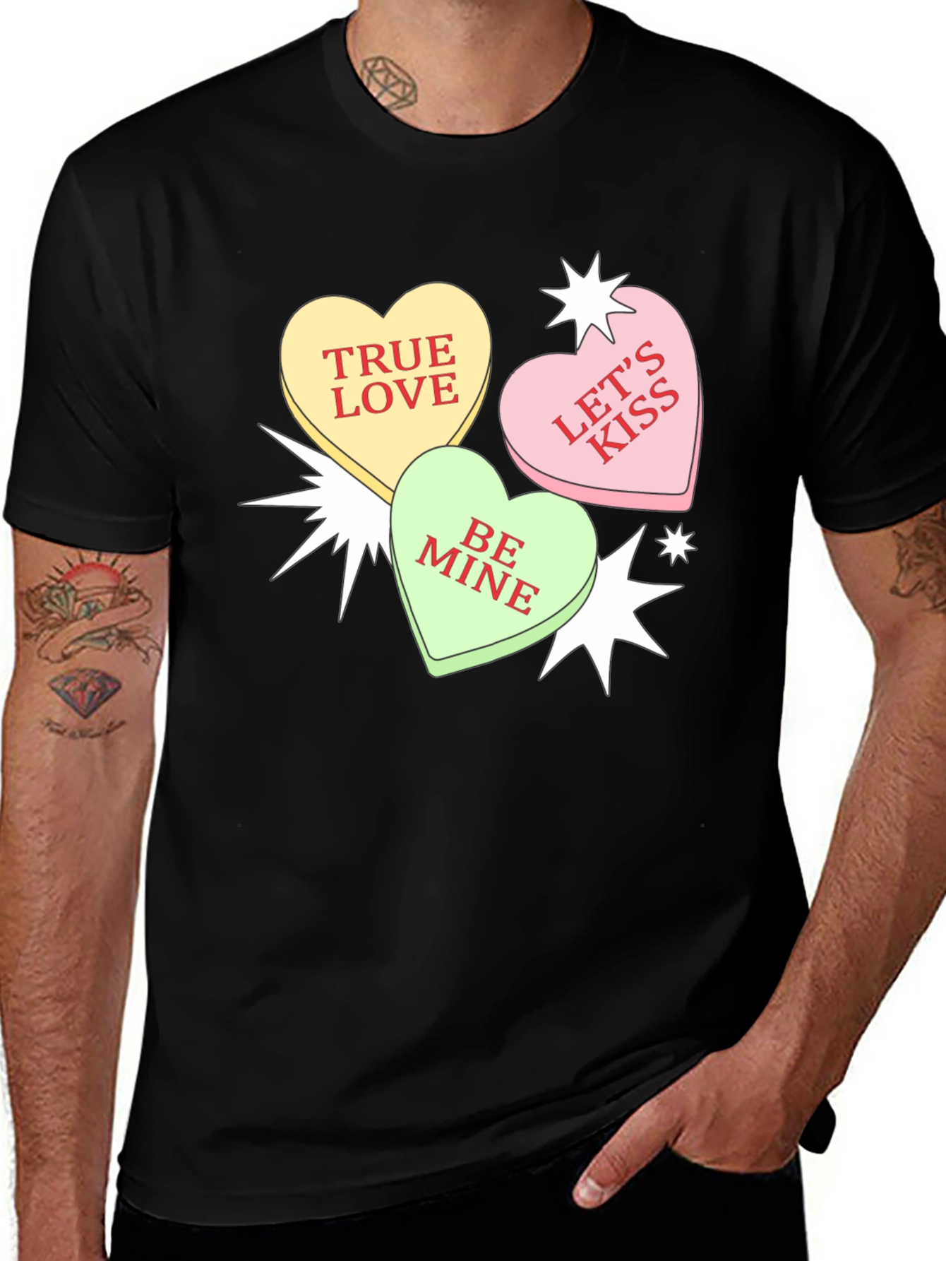 Sweetheart Candy Valentines Day Graphic T-Shirt