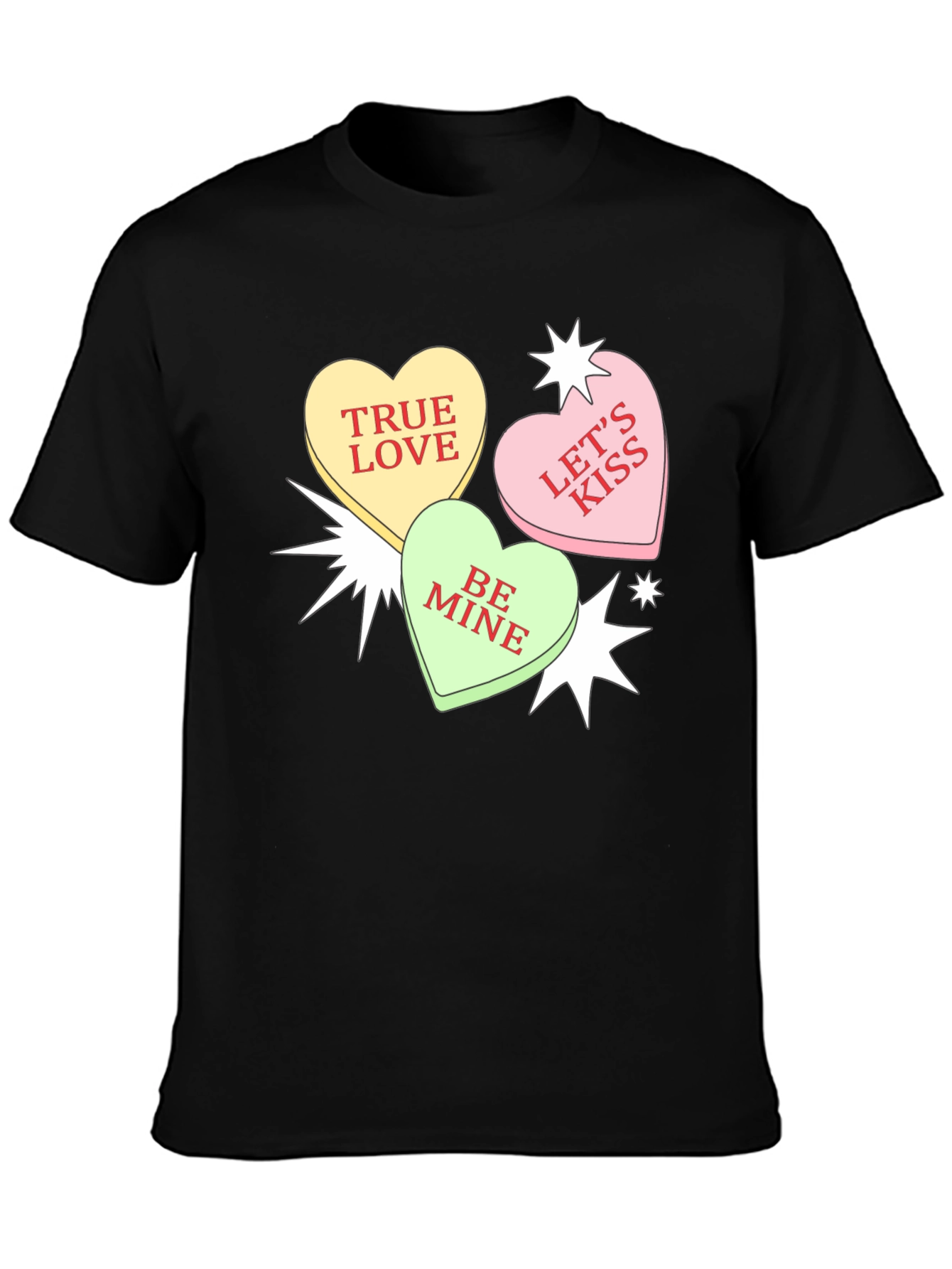 Sweetheart Candy Valentines Day Graphic T-Shirt