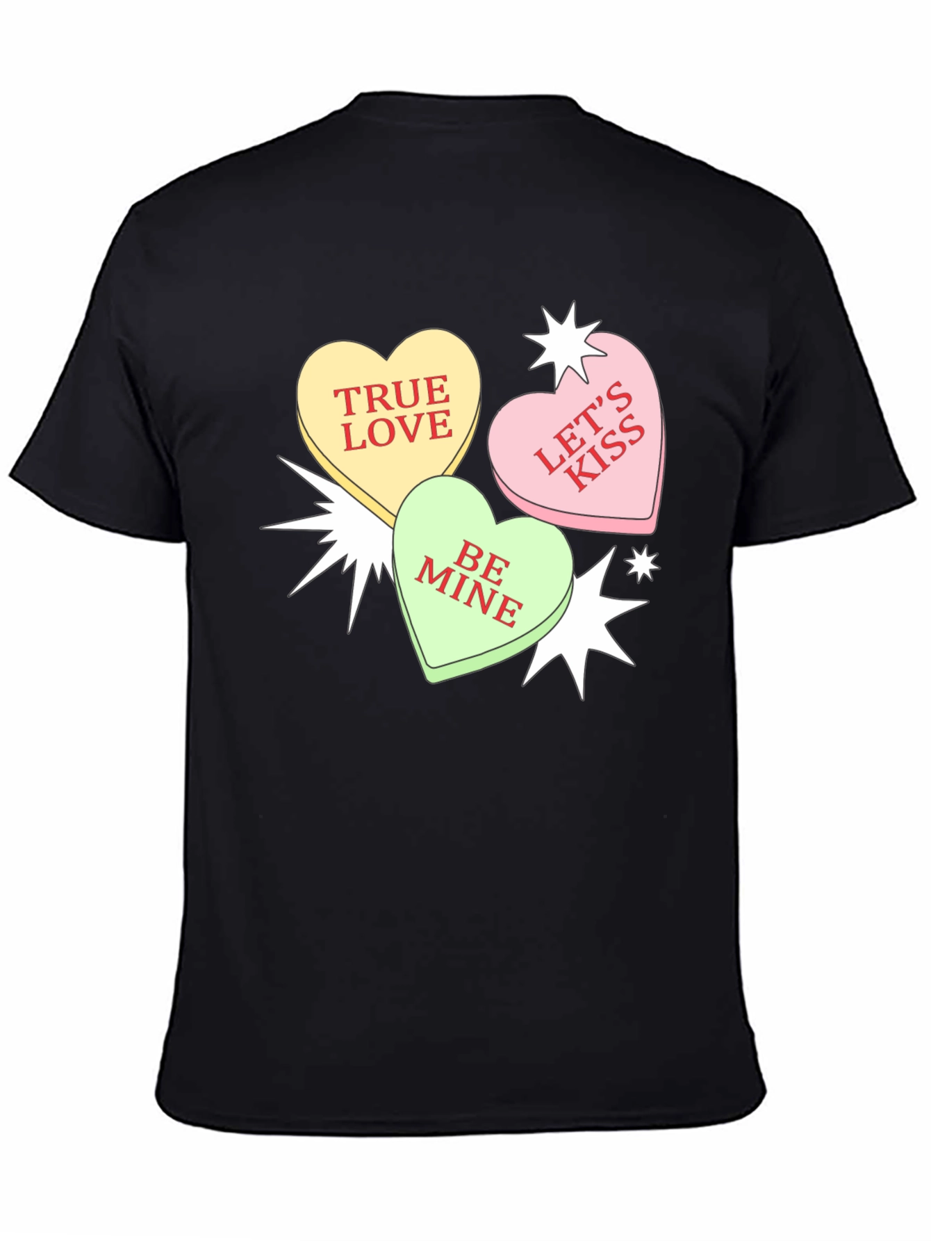 Sweetheart Candy Valentines Day Graphic T-Shirt