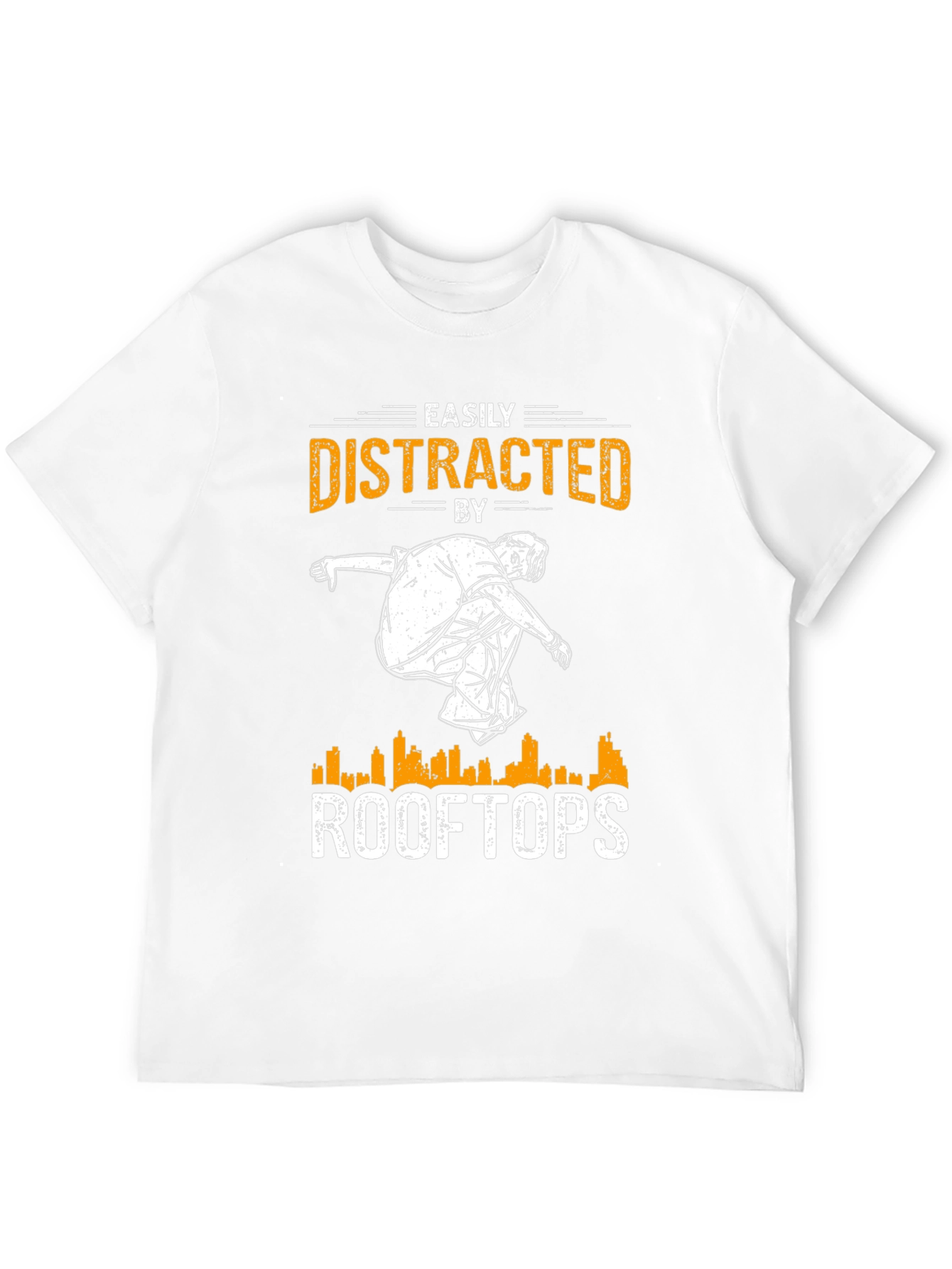 Easily Distracted by Rooftops Graphic Tee