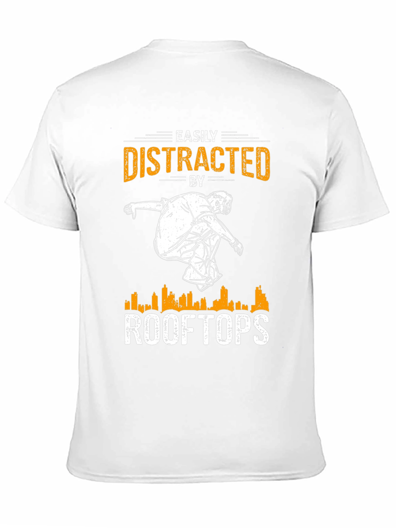 Easily Distracted by Rooftops Graphic Tee
