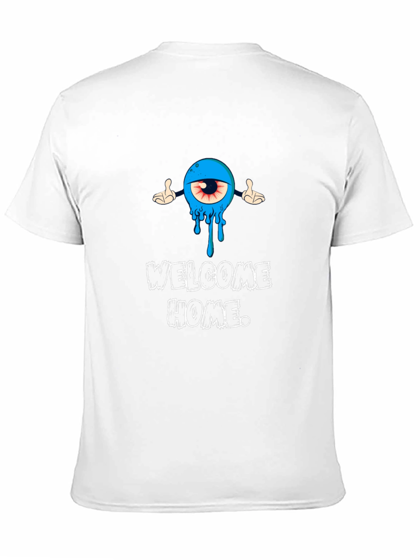 Welcome Home Graphic Black T-Shirt