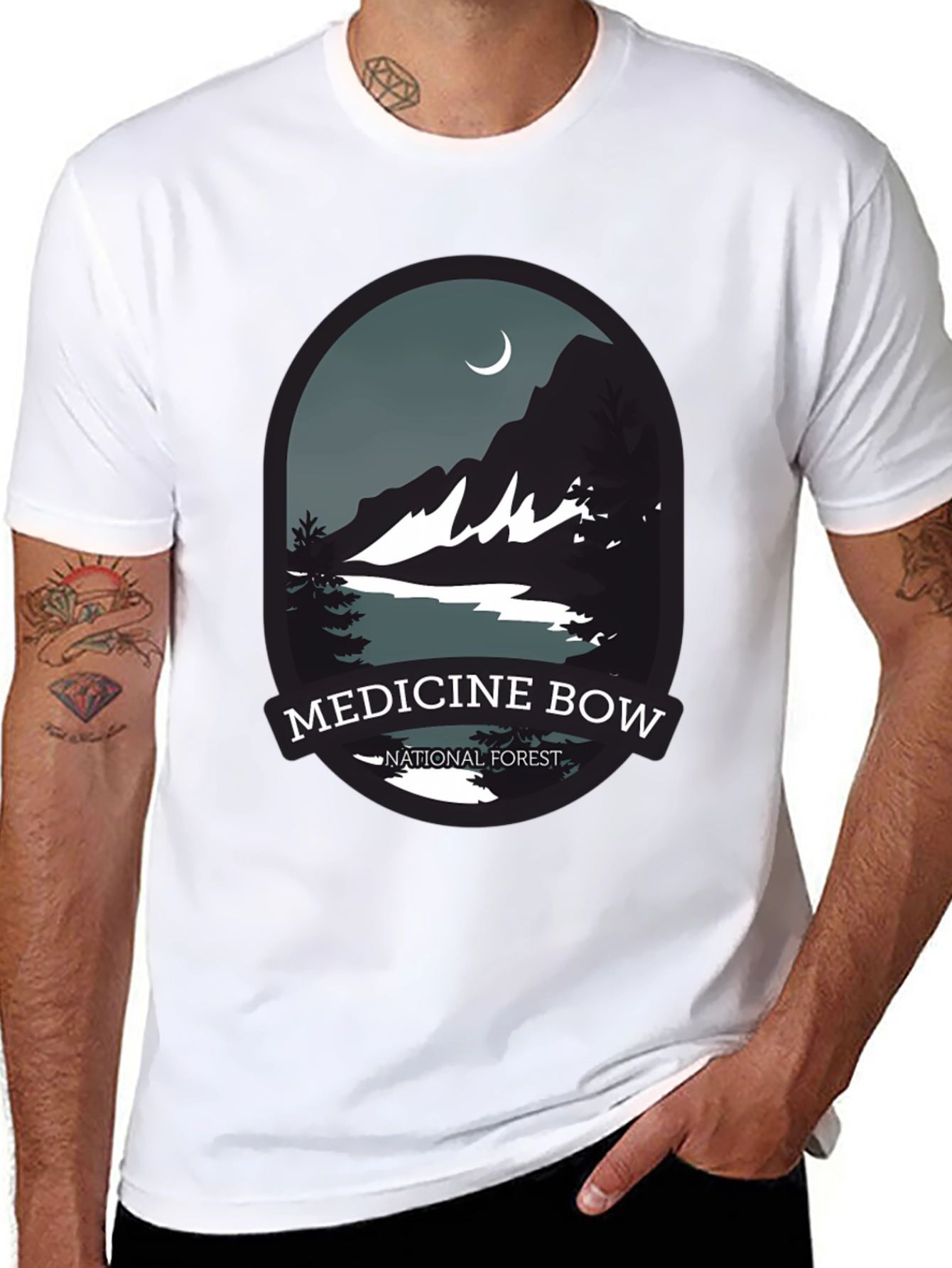 Medicine Bow National Forest Graphic T-Shirt
