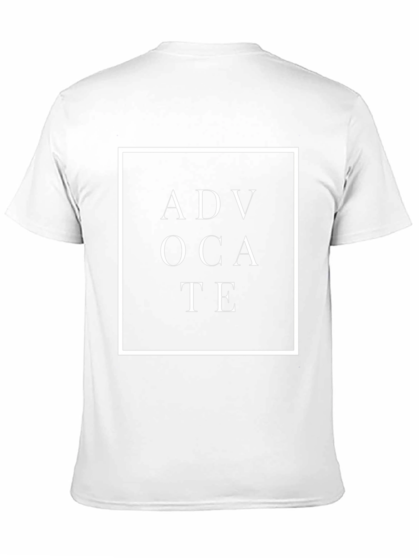 Advocate Graphic T-Shirt - Stylish Statement Tee