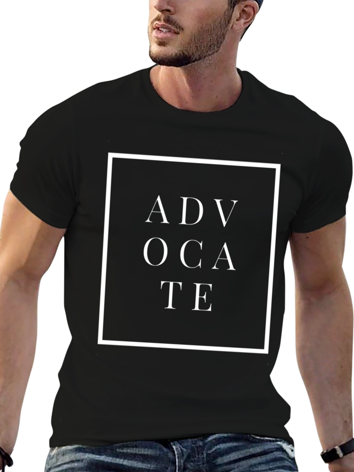 Advocate Graphic T-Shirt - Stylish Statement Tee
