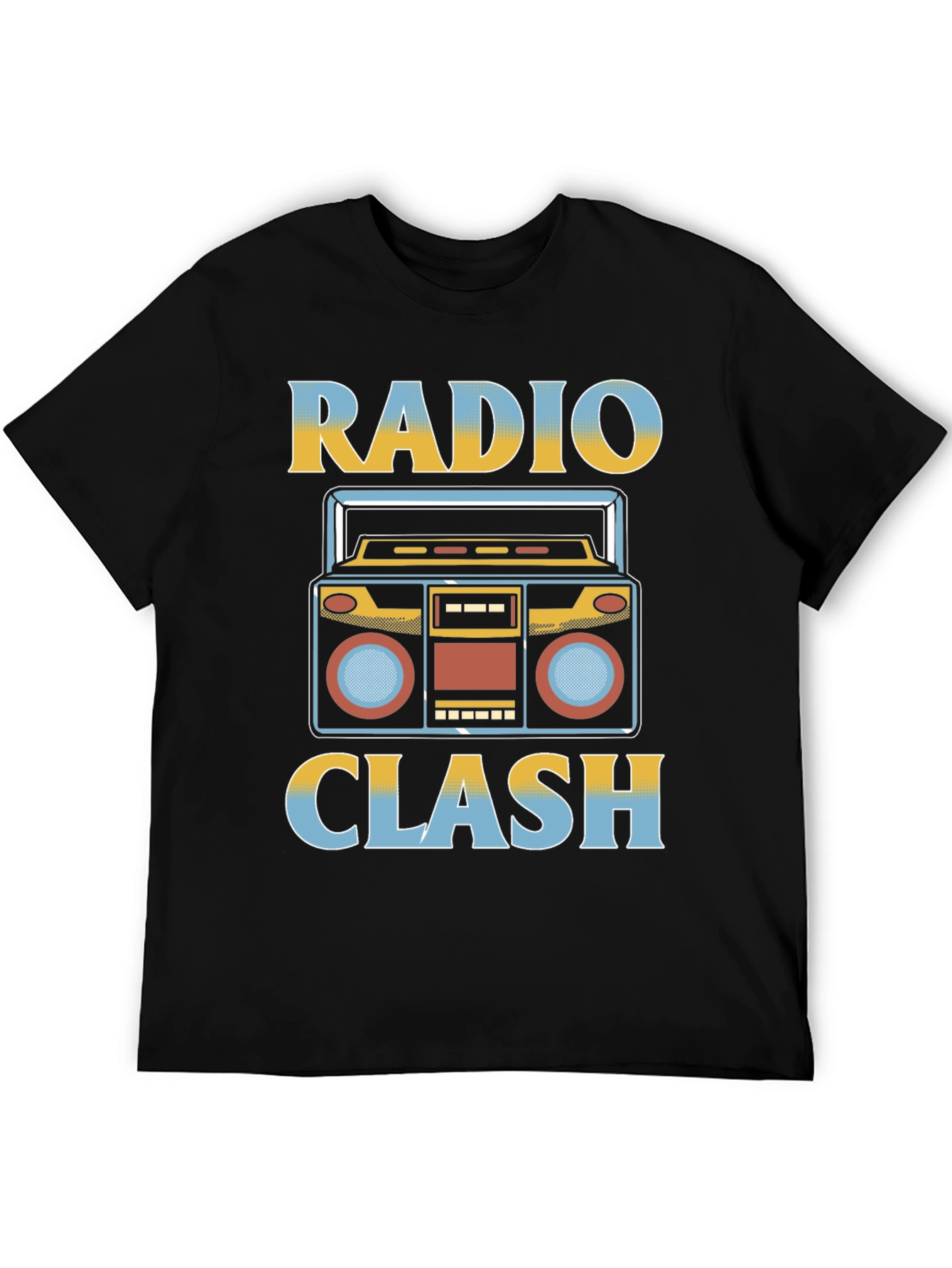 Radio Clash Retro Graphic Tee