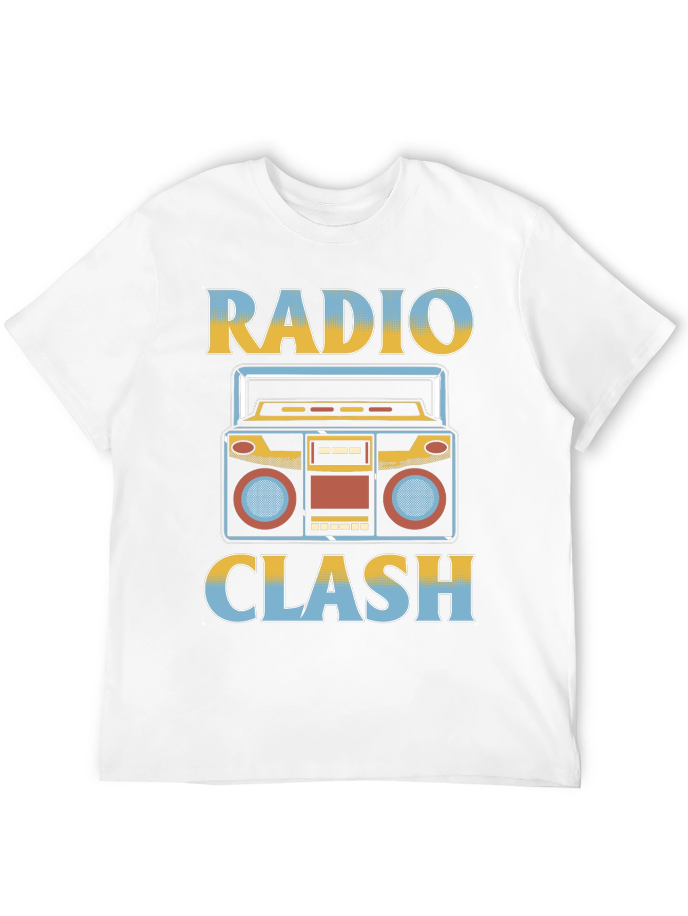 Radio Clash Retro Graphic Tee
