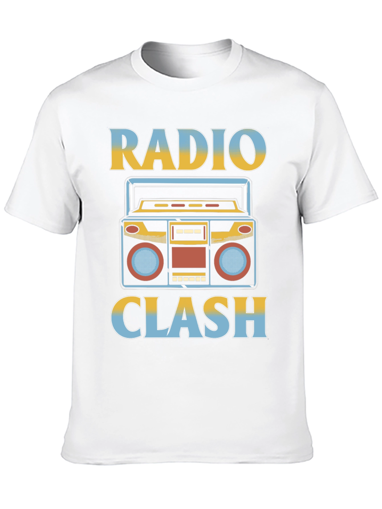 Radio Clash Retro Graphic Tee