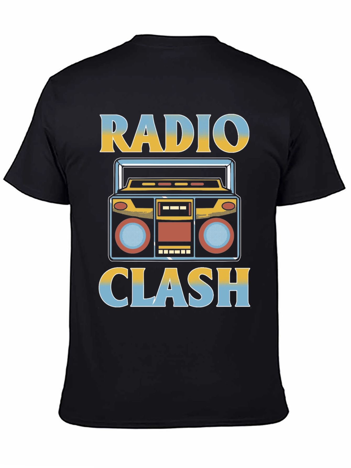 Radio Clash Retro Graphic Tee