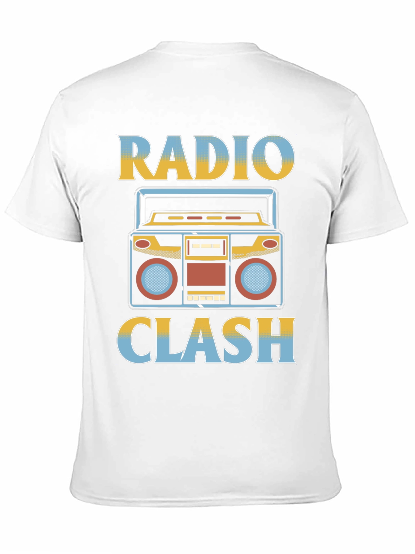 Radio Clash Retro Graphic Tee