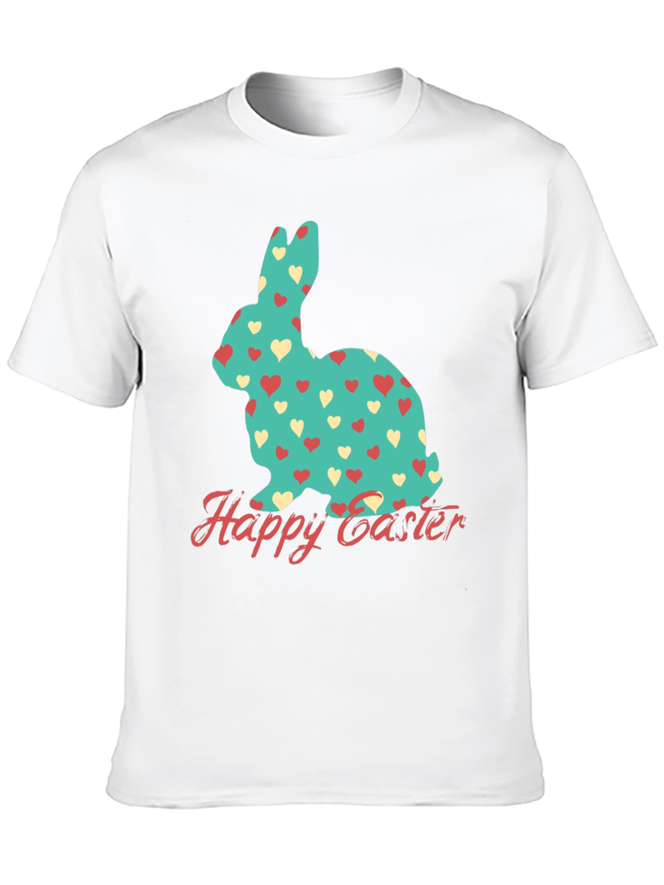 Happy Easter Bunny Heart T-Shirt