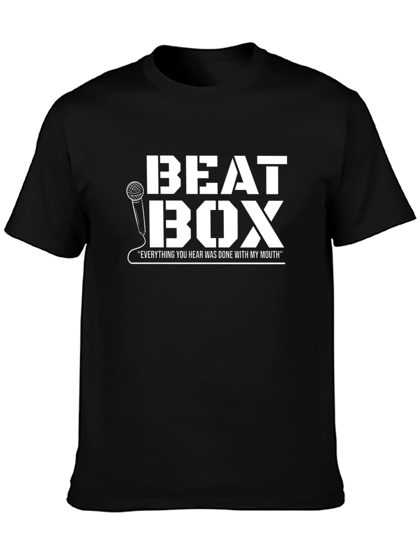 Beat Box Graphic Tee - Mouth Sounds T-Shirt