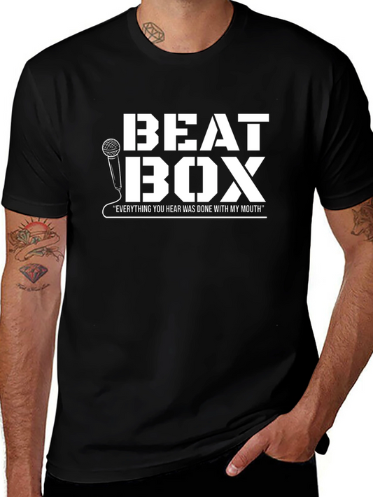 Beat Box Graphic Tee - Mouth Sounds T-Shirt