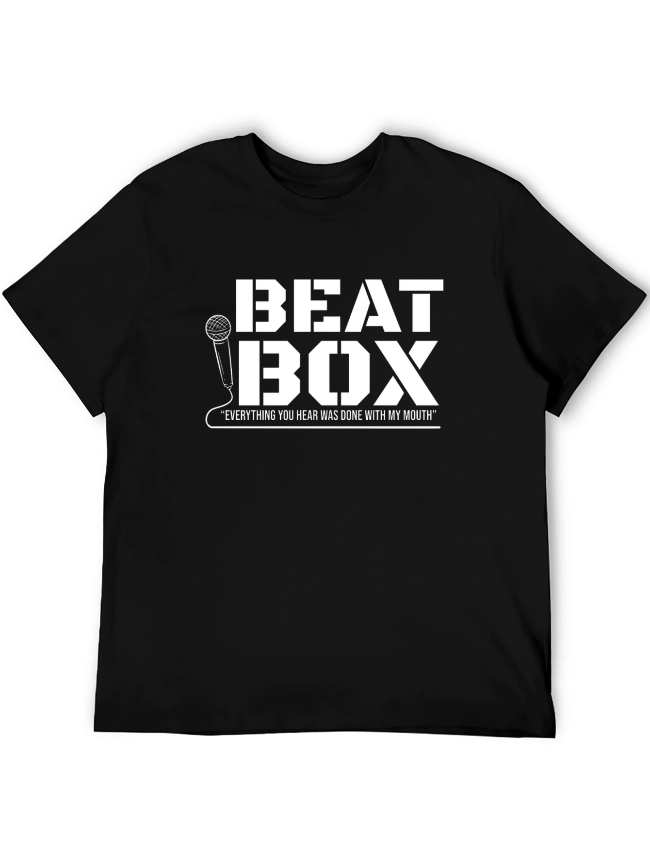 Beat Box Graphic Tee - Mouth Sounds T-Shirt