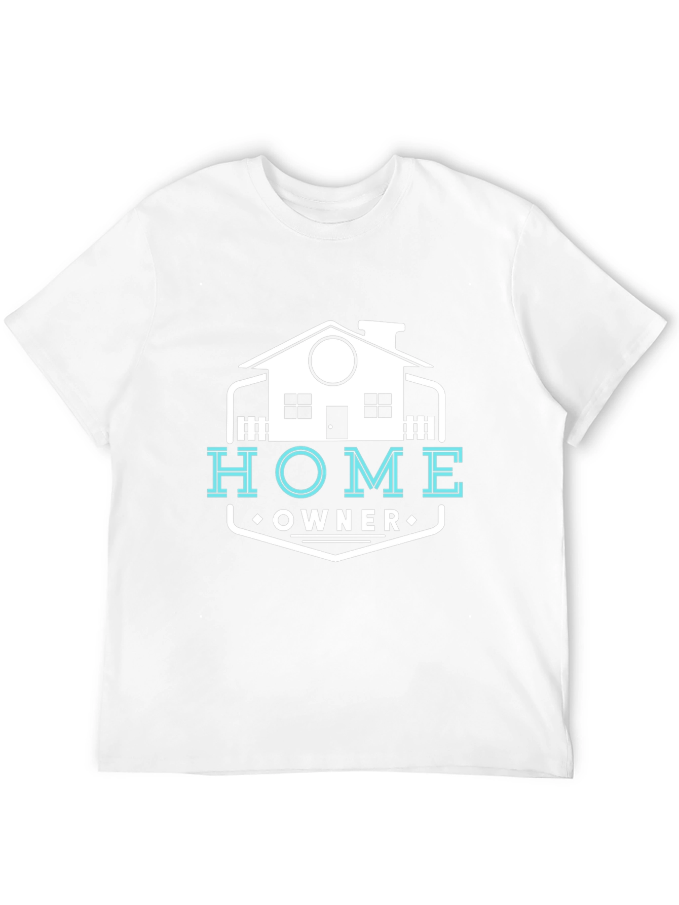 Home Owner Graphic Tee - Black Cotton T-Shirt