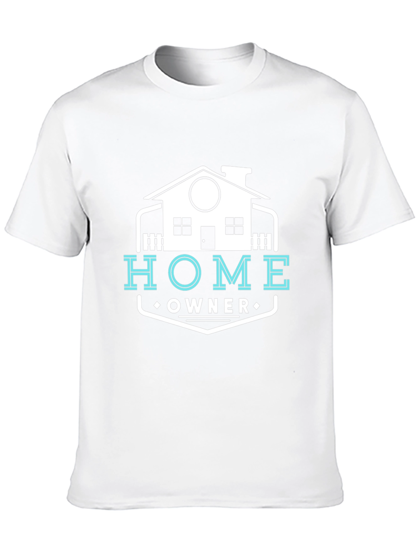 Home Owner Graphic Tee - Black Cotton T-Shirt