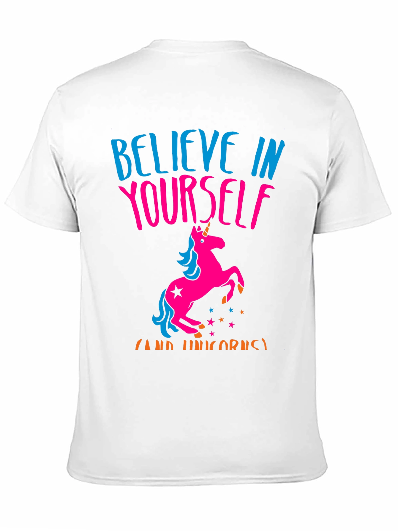Believe In Yourself Unicorn Graphic Tee