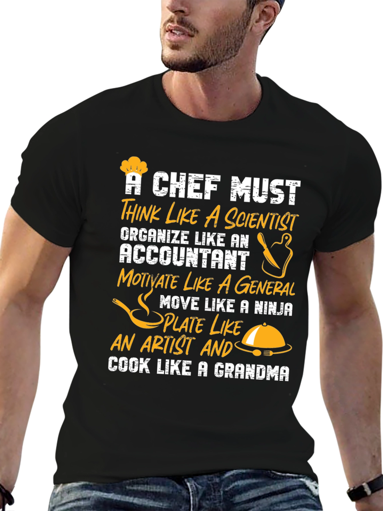 Chef Must T-Shirt - Think Like a Scientist