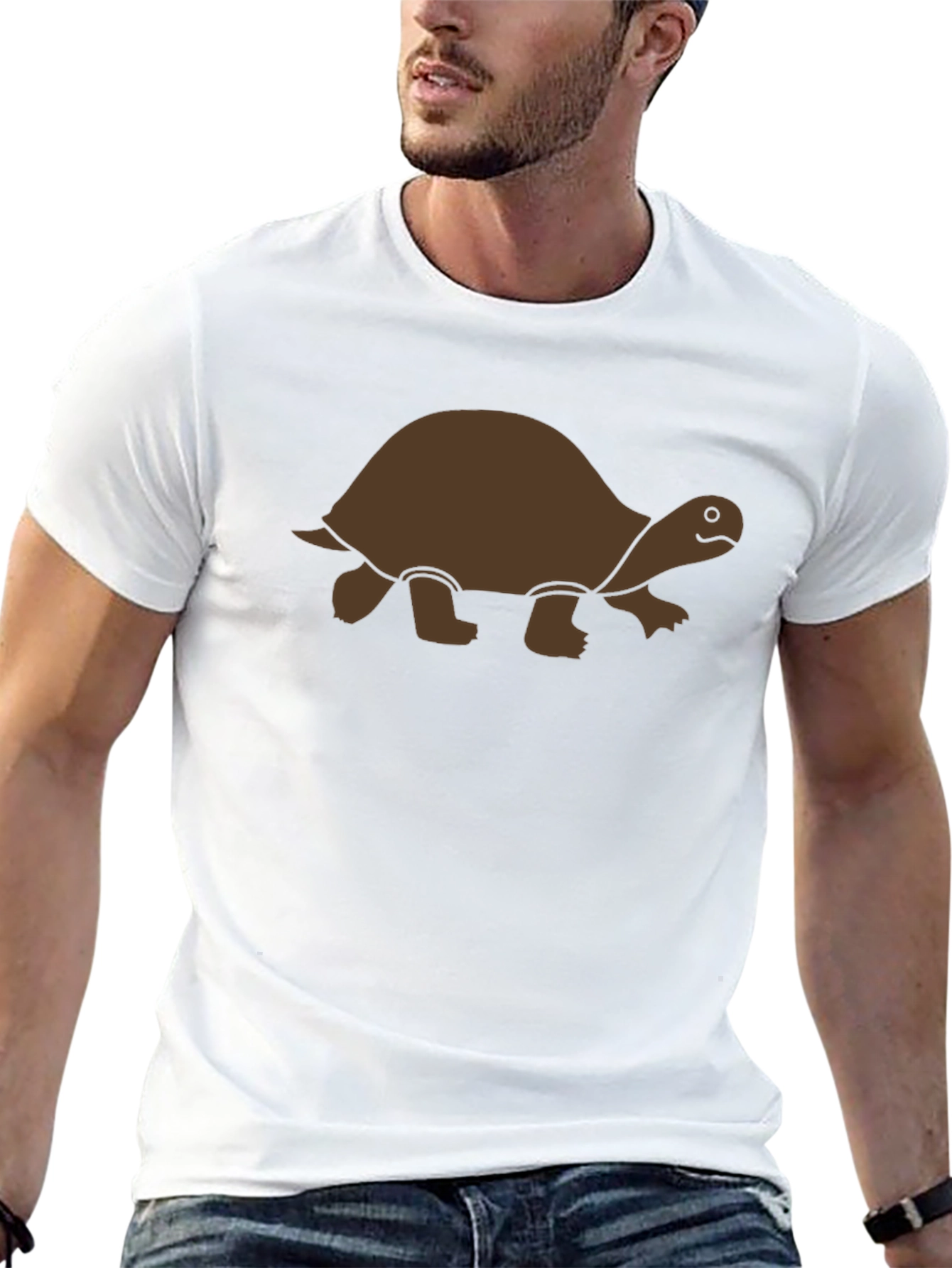 Turtle Graphic Tee - Casual Comfort