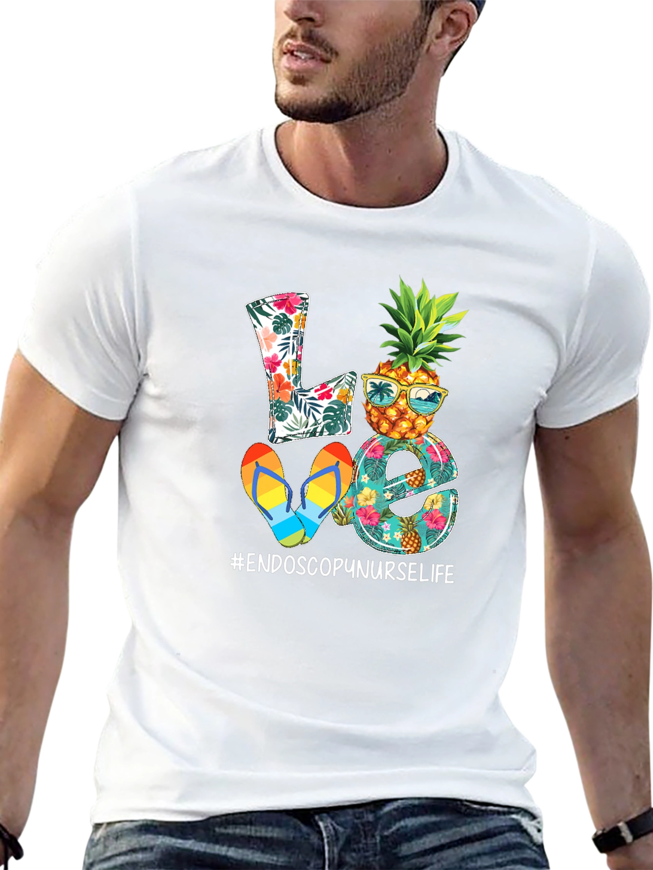 Tropical Endoscopy Nurse Life Tee