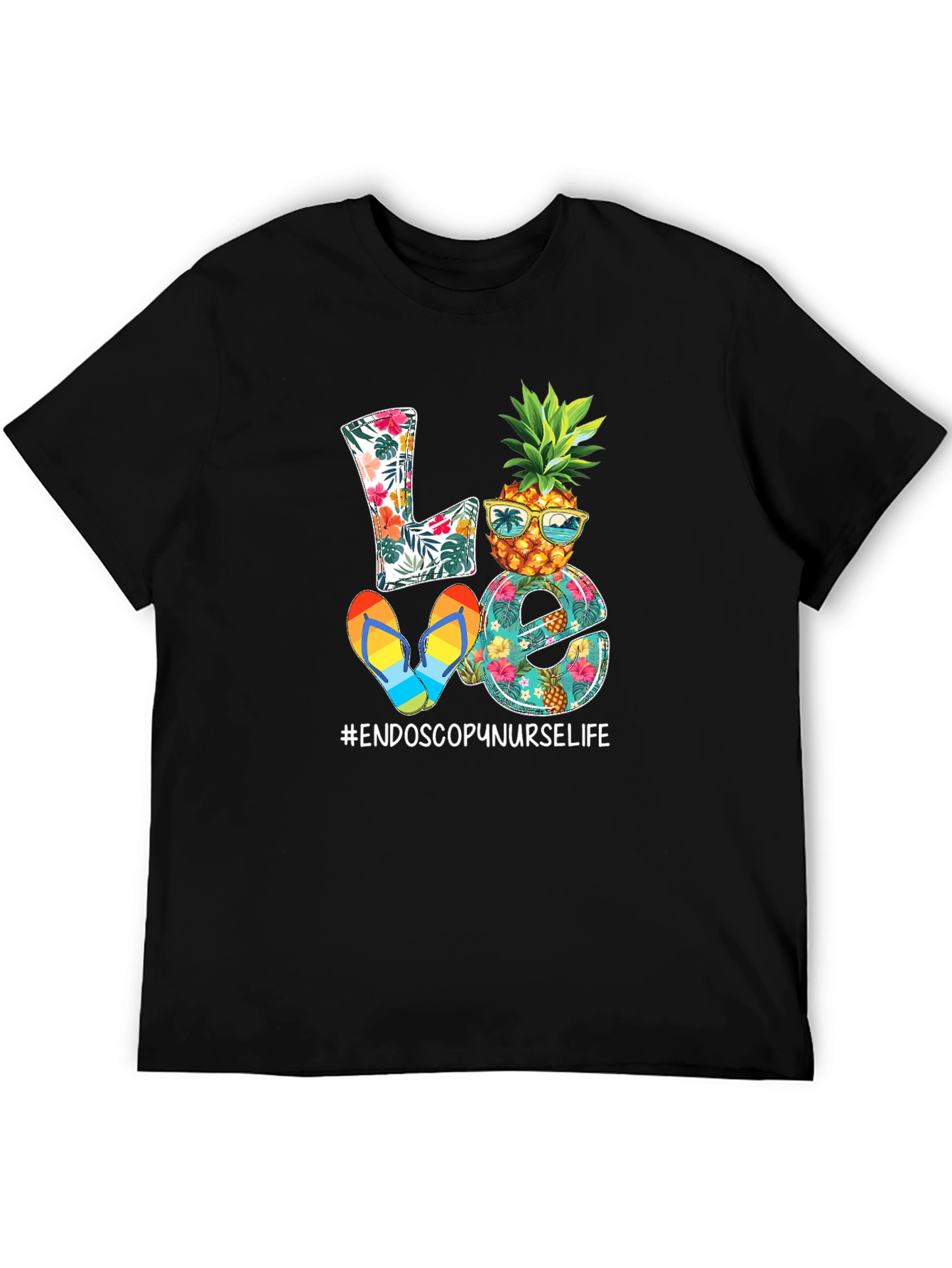 Tropical Endoscopy Nurse Life Tee