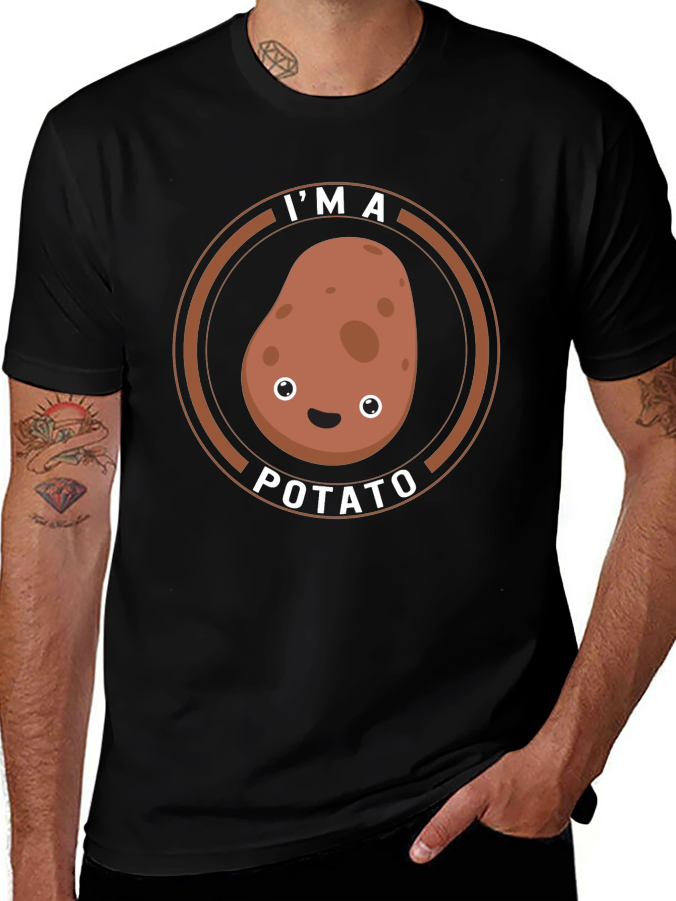 Im A Potato Funny Graphic T-Shirt