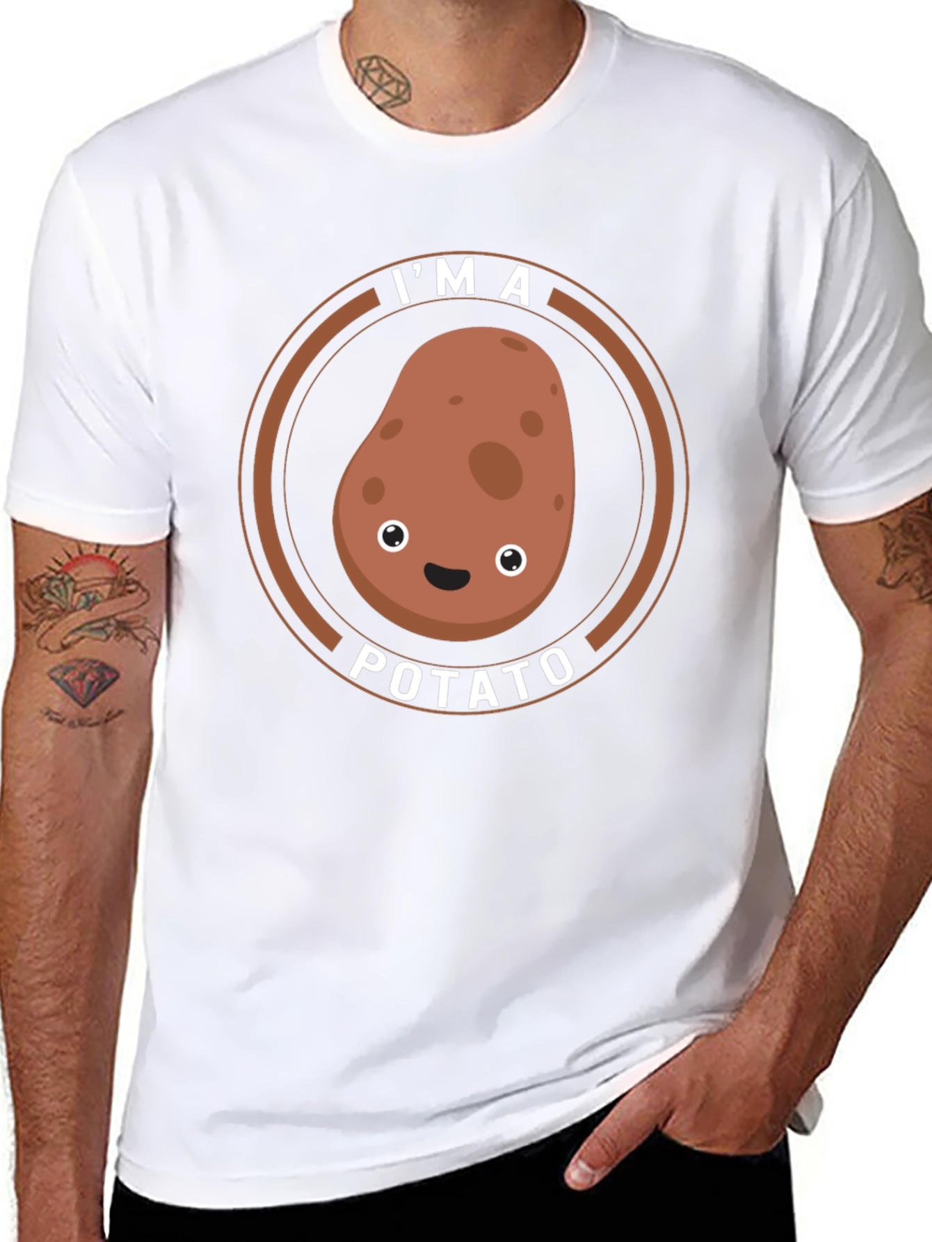 Im A Potato Funny Graphic T-Shirt
