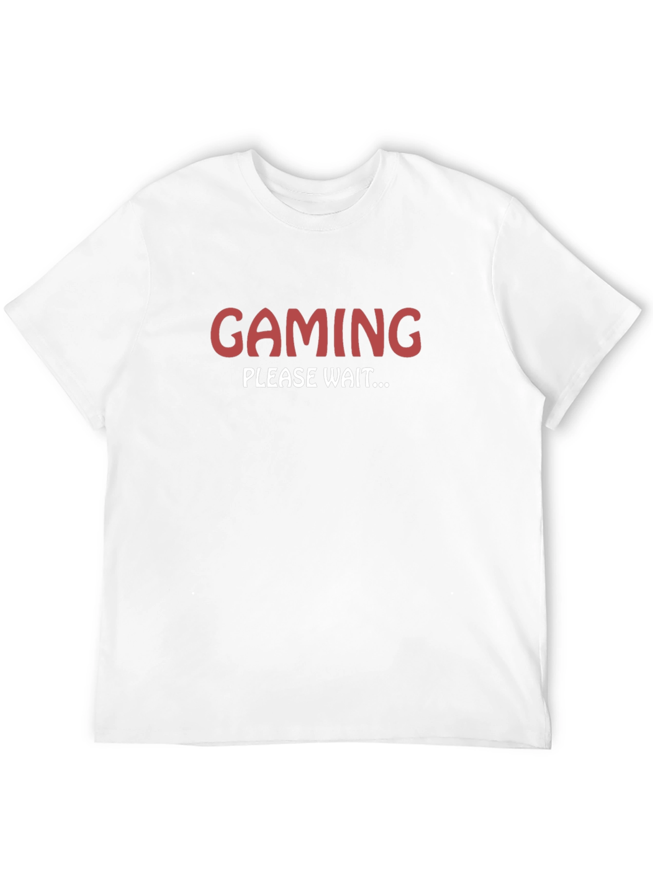 Gaming Please Wait T-Shirt - Gamer Humor Tee
