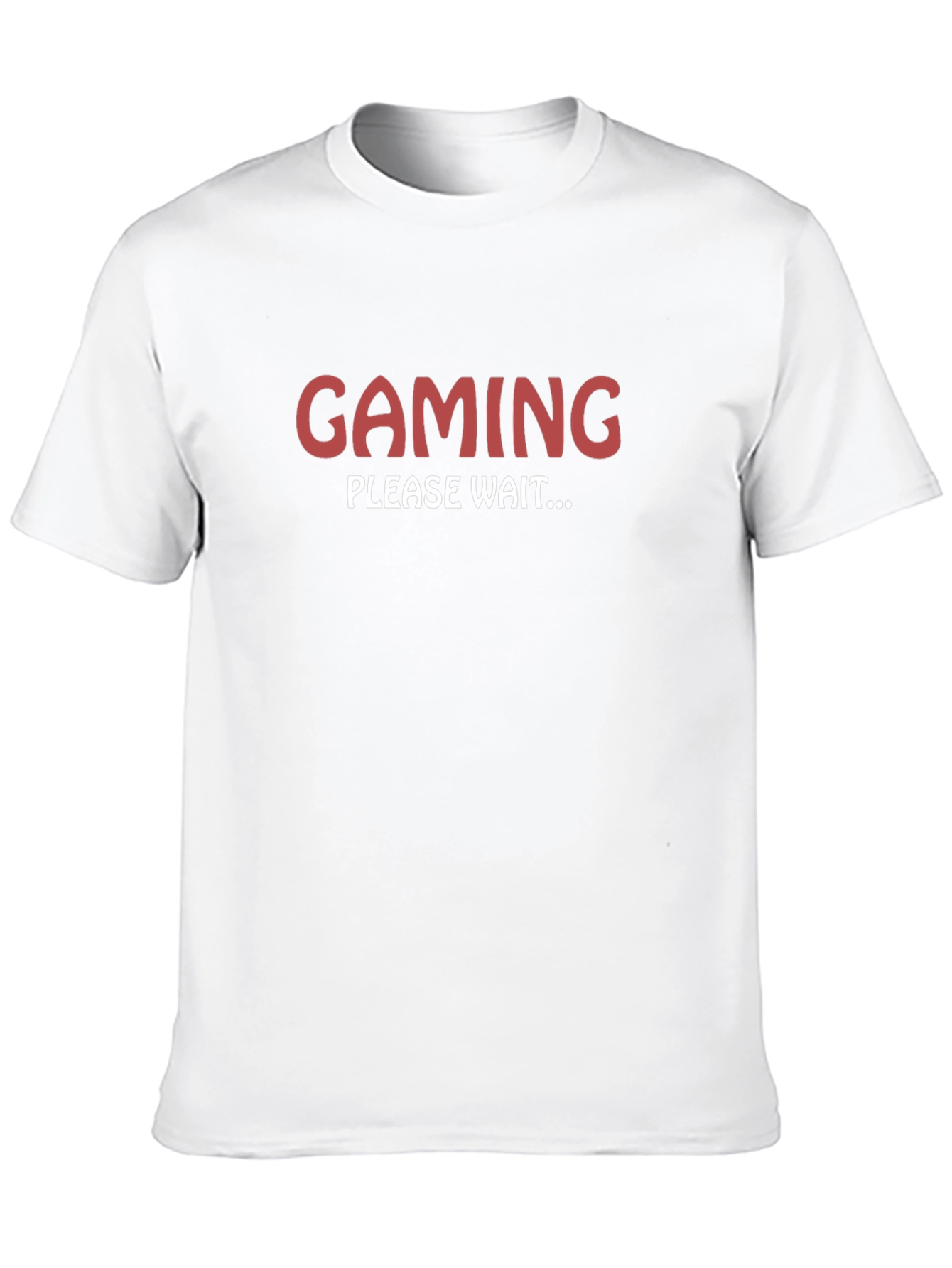 Gaming Please Wait T-Shirt - Gamer Humor Tee