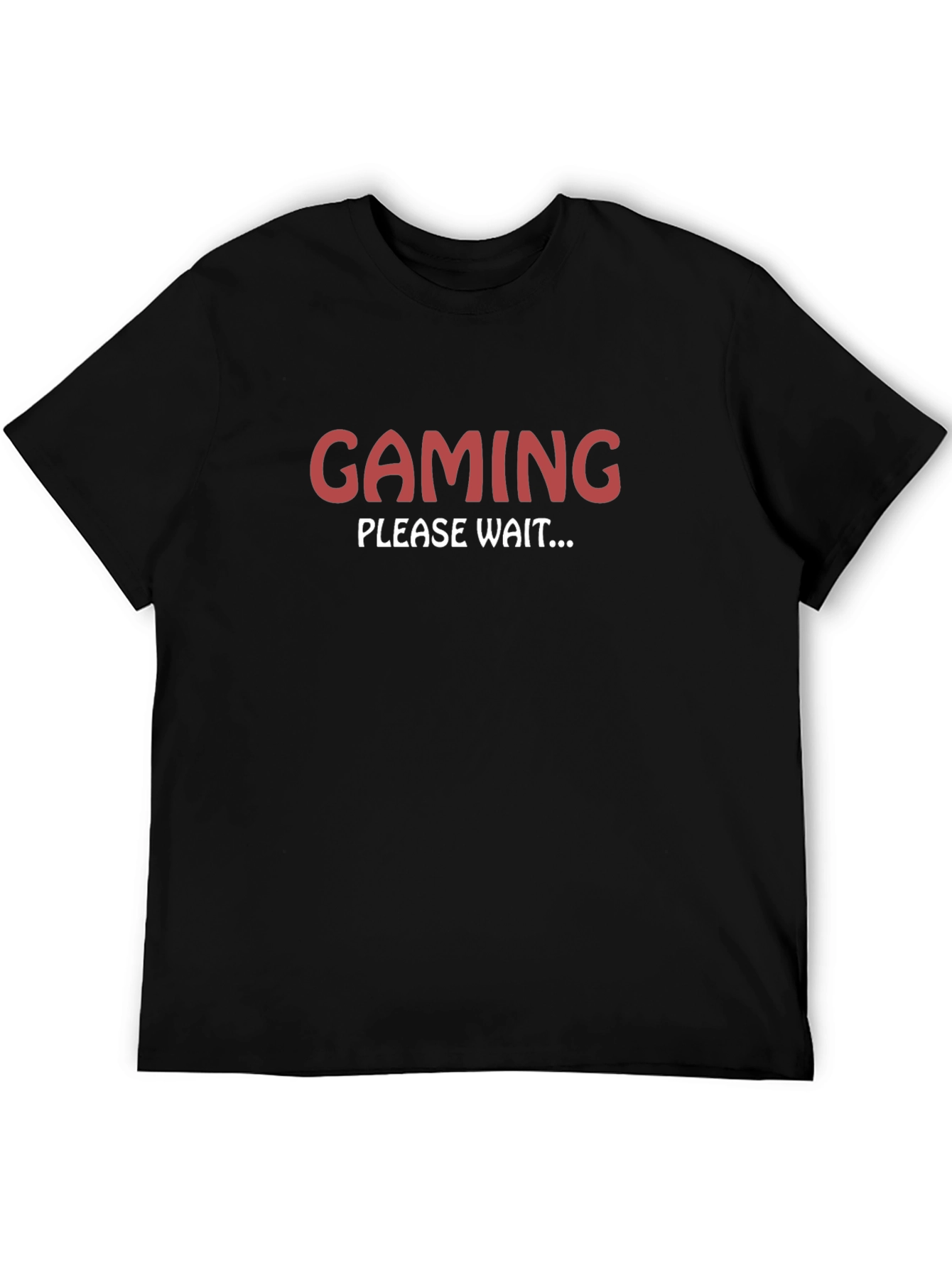 Gaming Please Wait T-Shirt - Gamer Humor Tee