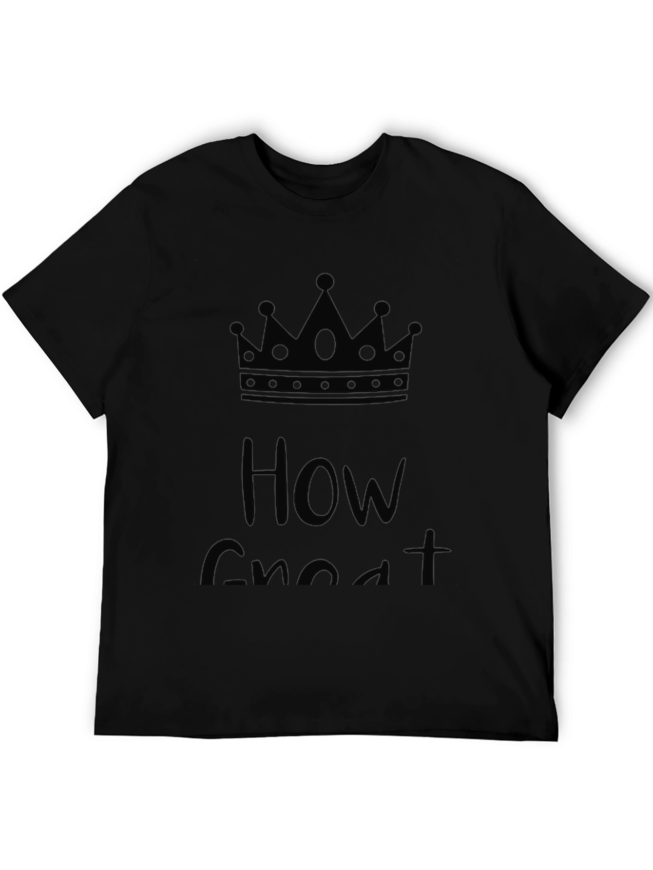 How Great is Our God Black T-Shirt
