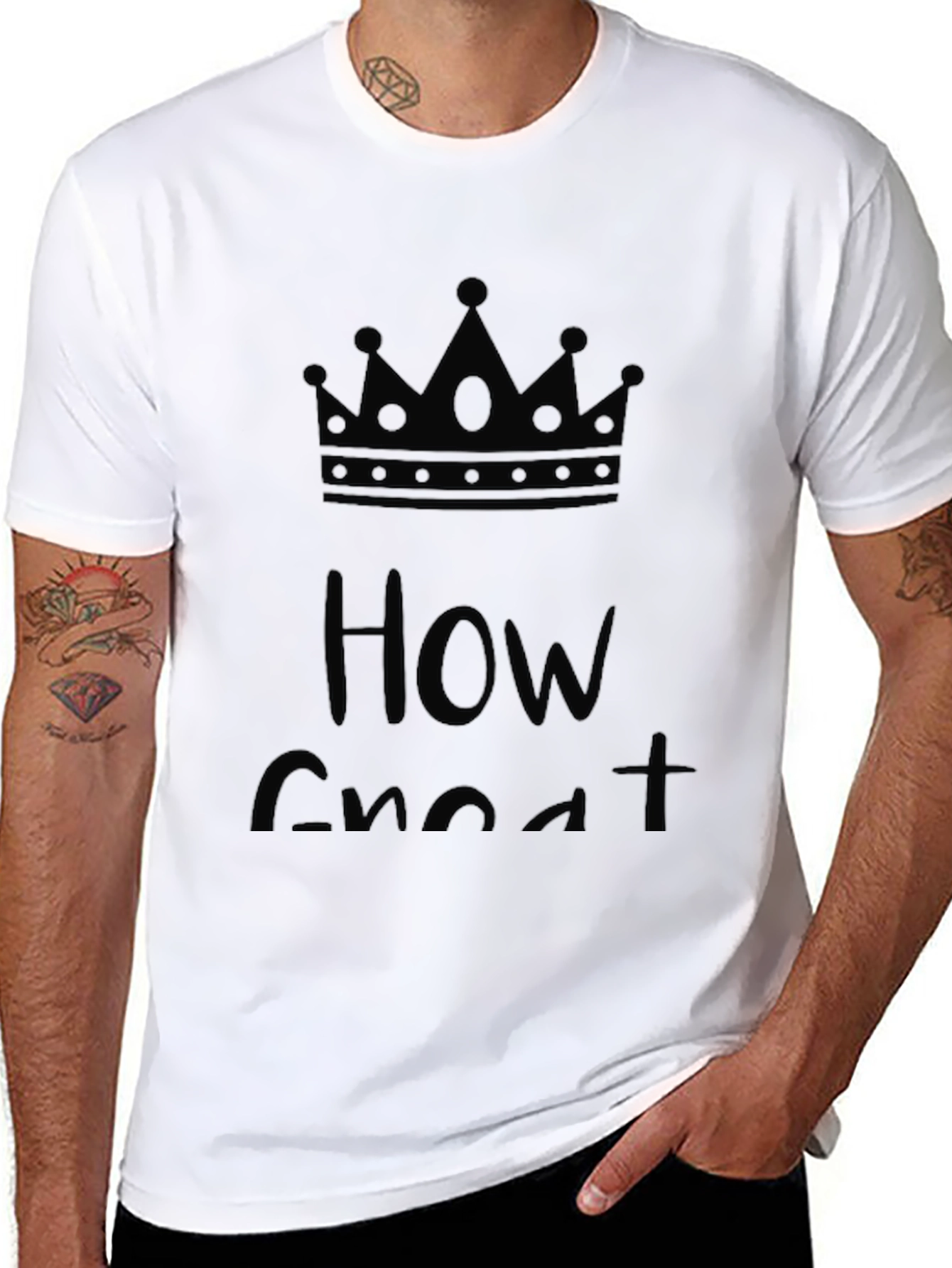 How Great is Our God Black T-Shirt