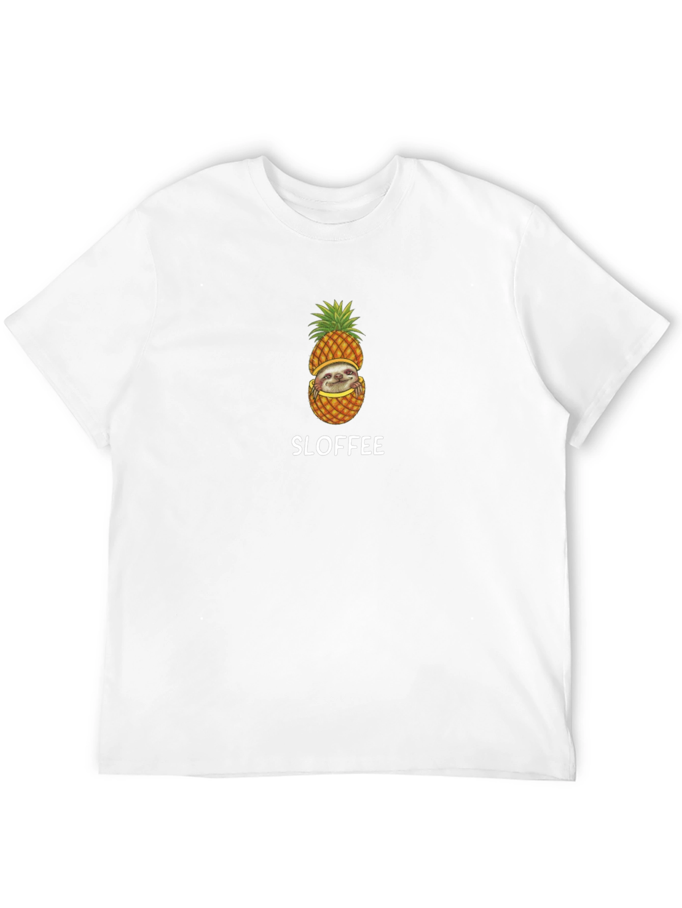 Sloffee T-Shirt: Pineapple Sloth Tee