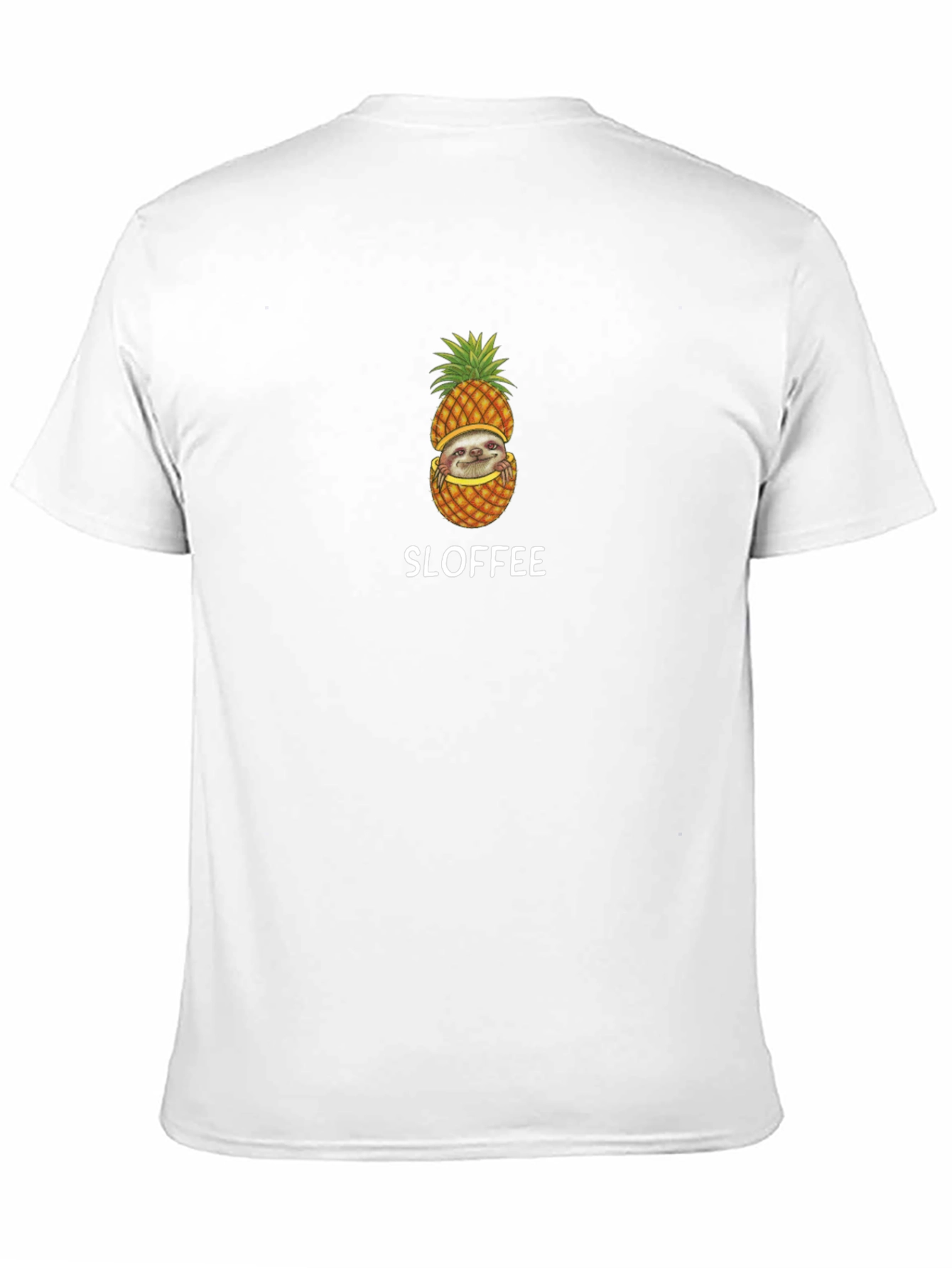 Sloffee T-Shirt: Pineapple Sloth Tee
