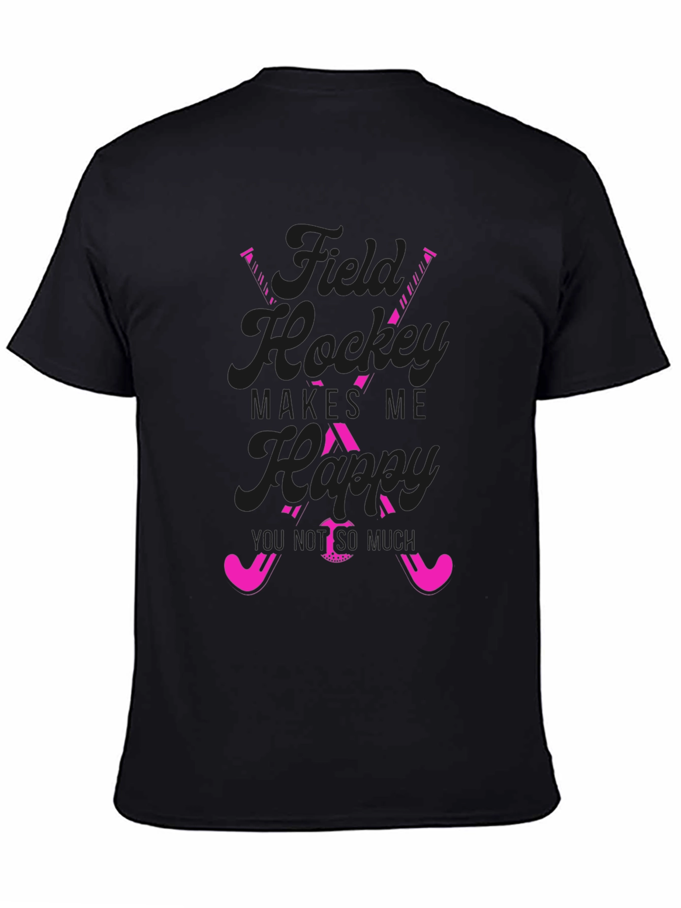 Field Hockey Makes Me Happy T-Shirt