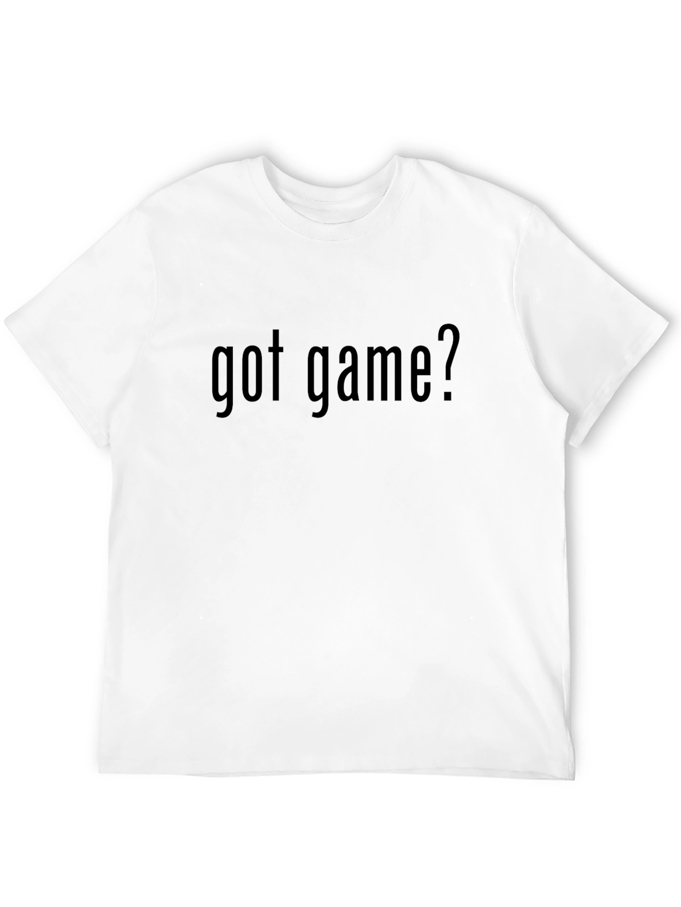 Got Game? Black Graphic Tee - Mens Casual T-Shirt