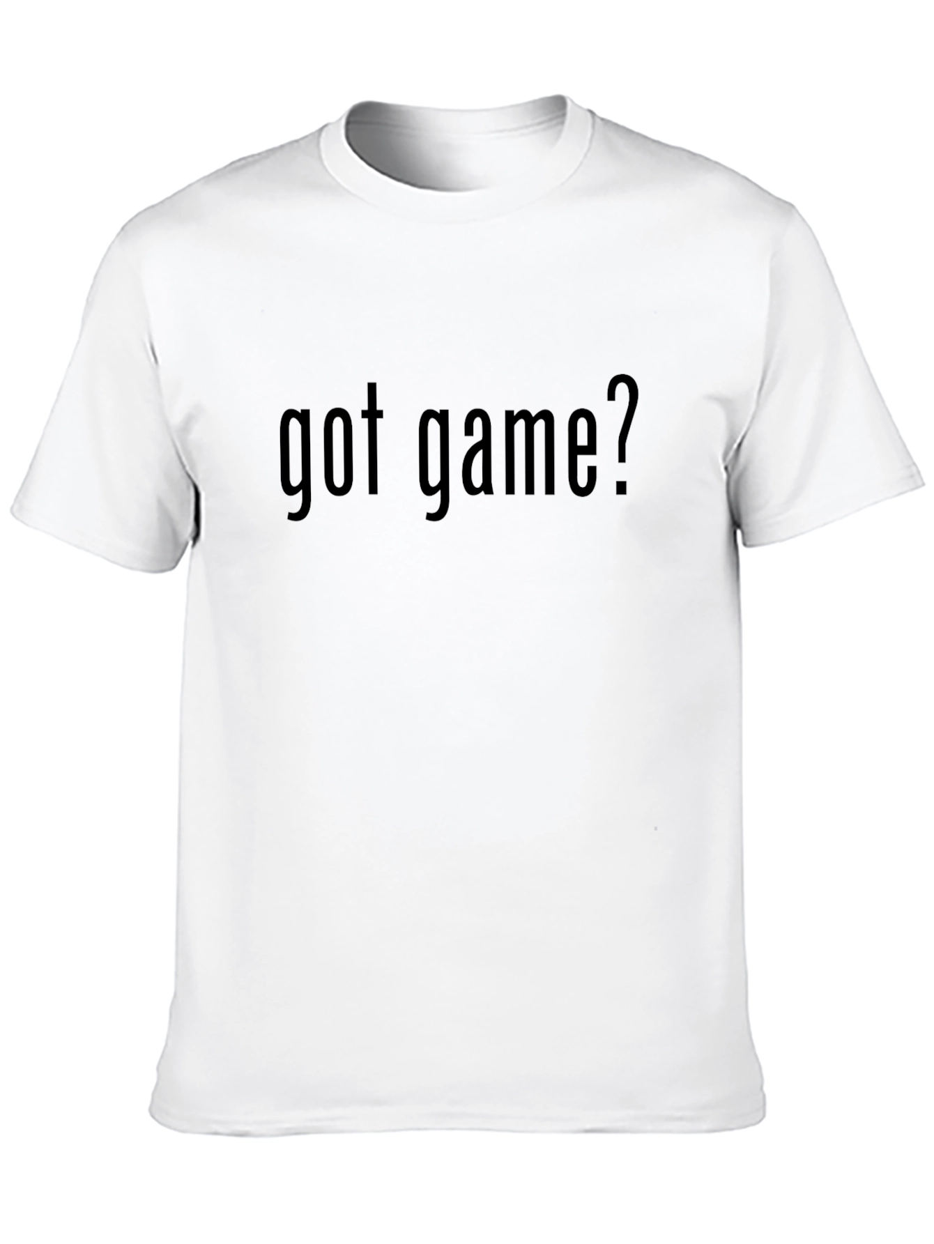 Got Game? Black Graphic Tee - Mens Casual T-Shirt