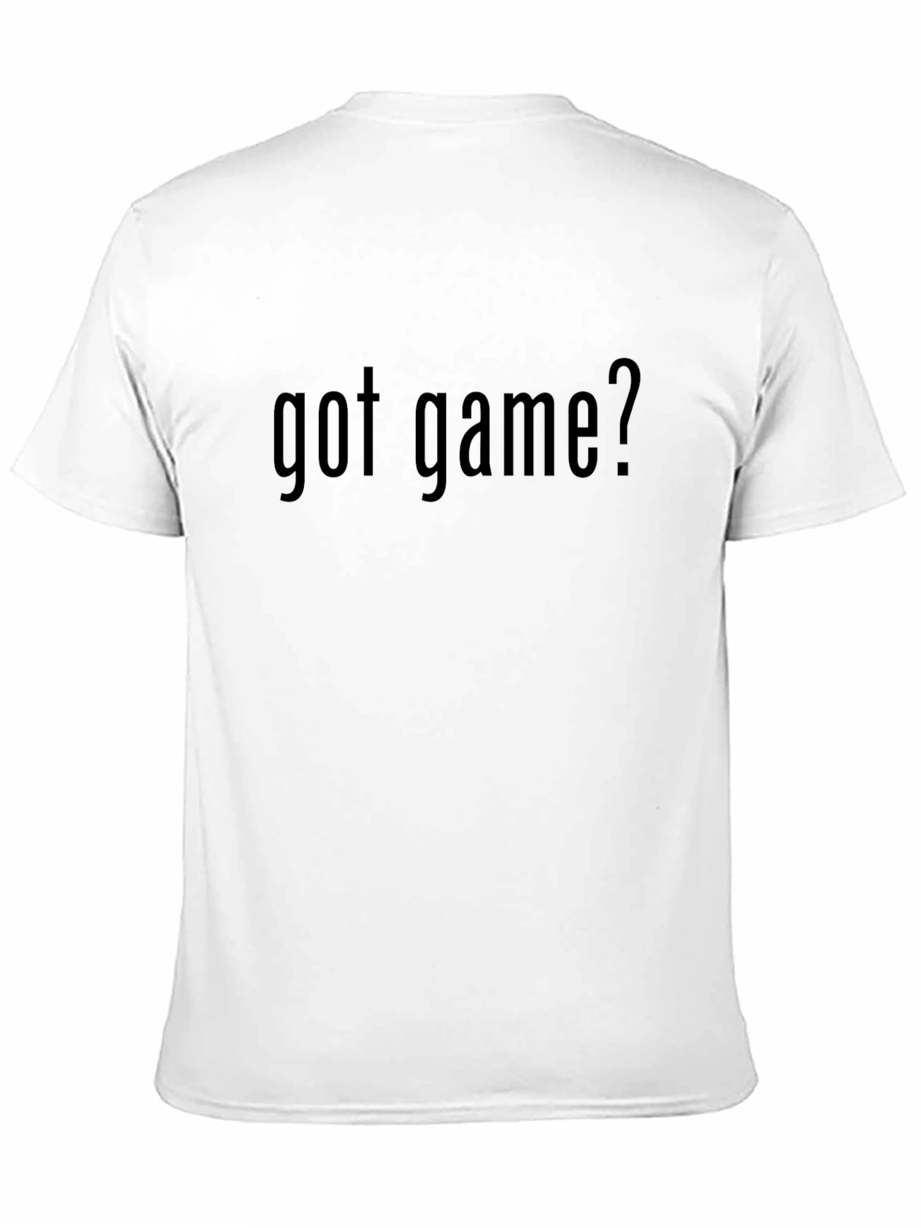 Got Game? Black Graphic Tee - Mens Casual T-Shirt