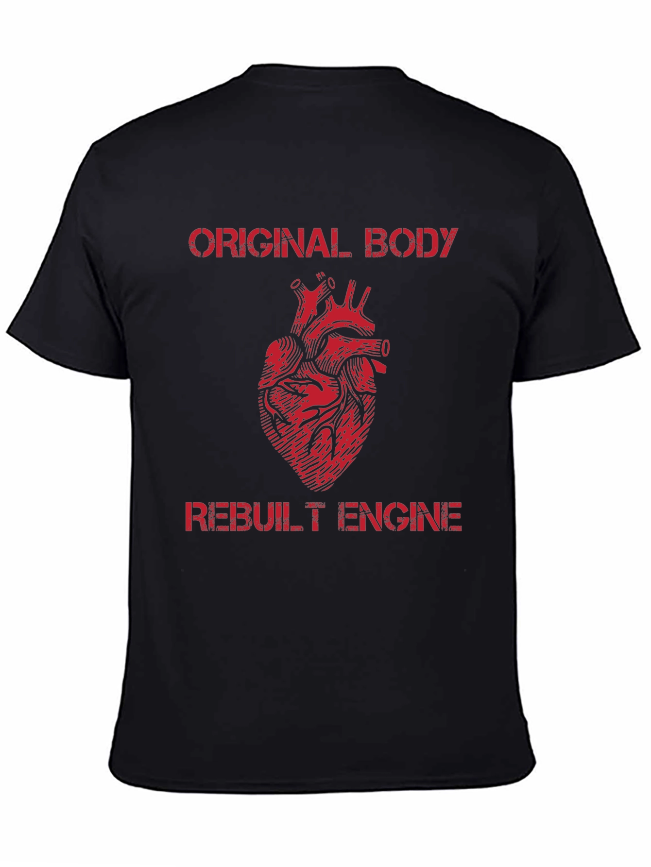 Original Body Rebuilt Engine Graphic T-Shirt