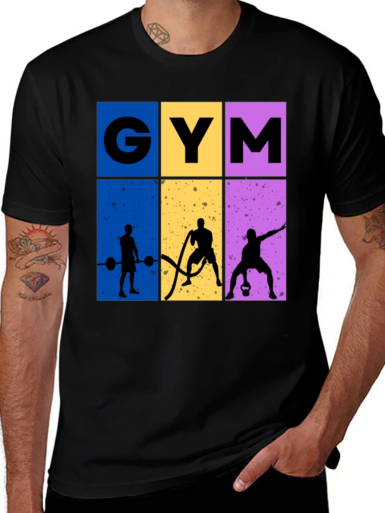 Gym Motivation T-Shirt - Fitness Workout Tee