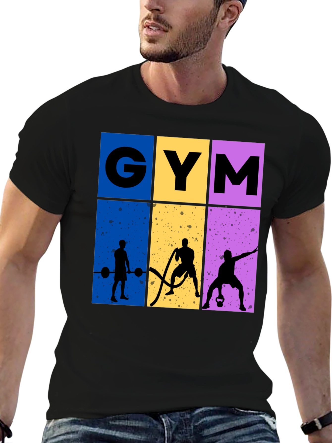 Gym Motivation T-Shirt - Fitness Workout Tee