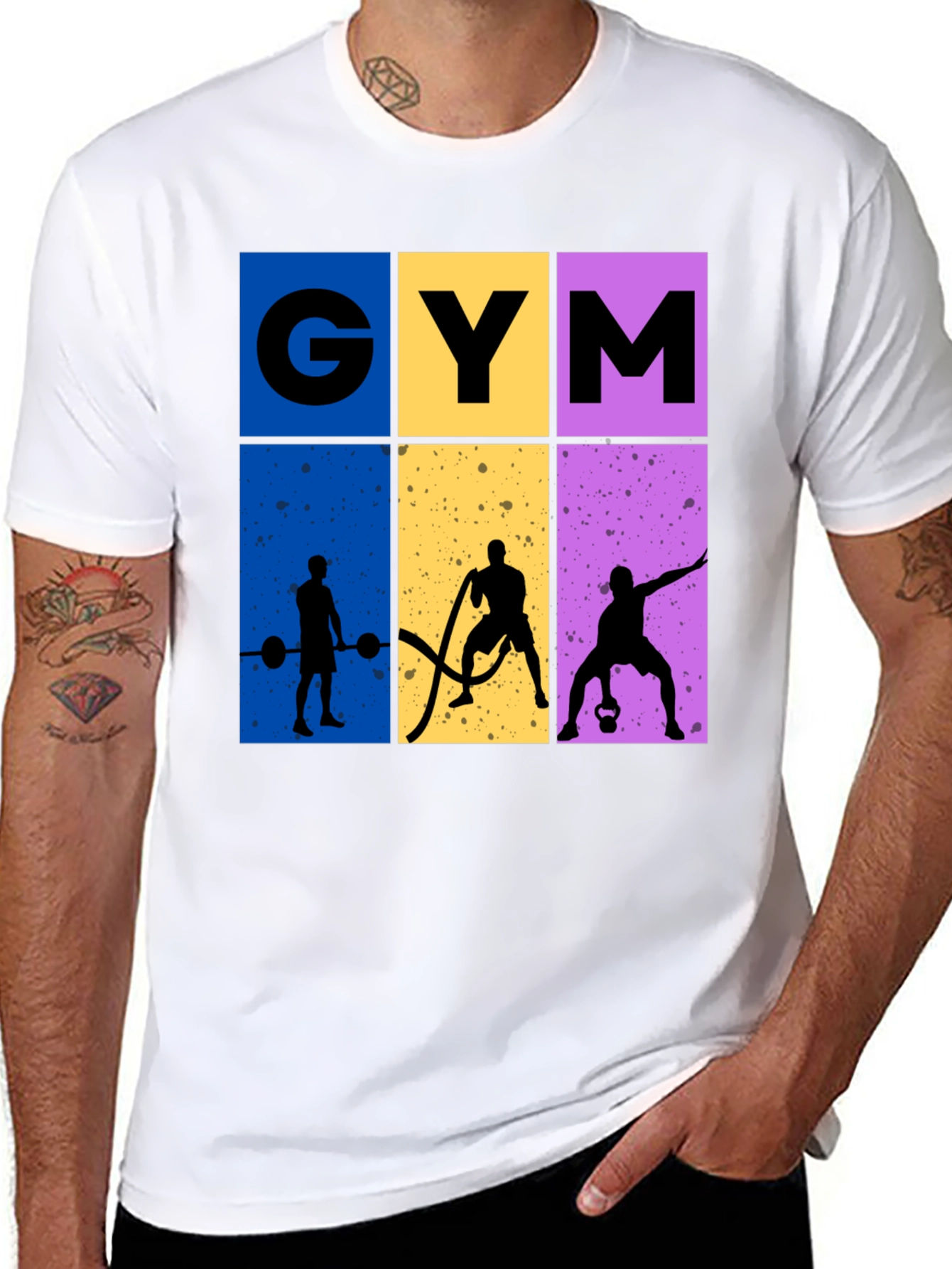 Gym Motivation T-Shirt - Fitness Workout Tee